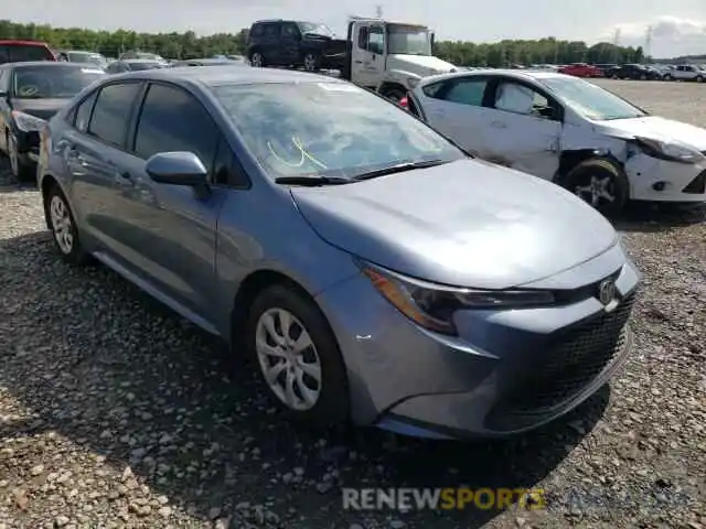 1 Photograph of a damaged car JTDEPMAE0MJ144831 TOYOTA COROLLA 2021