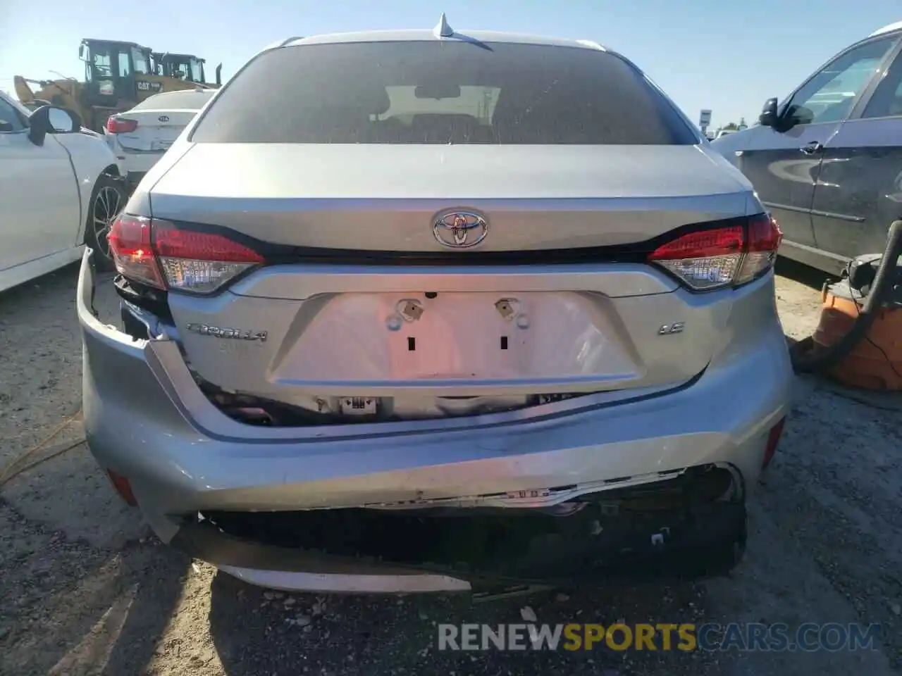 9 Photograph of a damaged car JTDEPMAE0MJ145185 TOYOTA COROLLA 2021