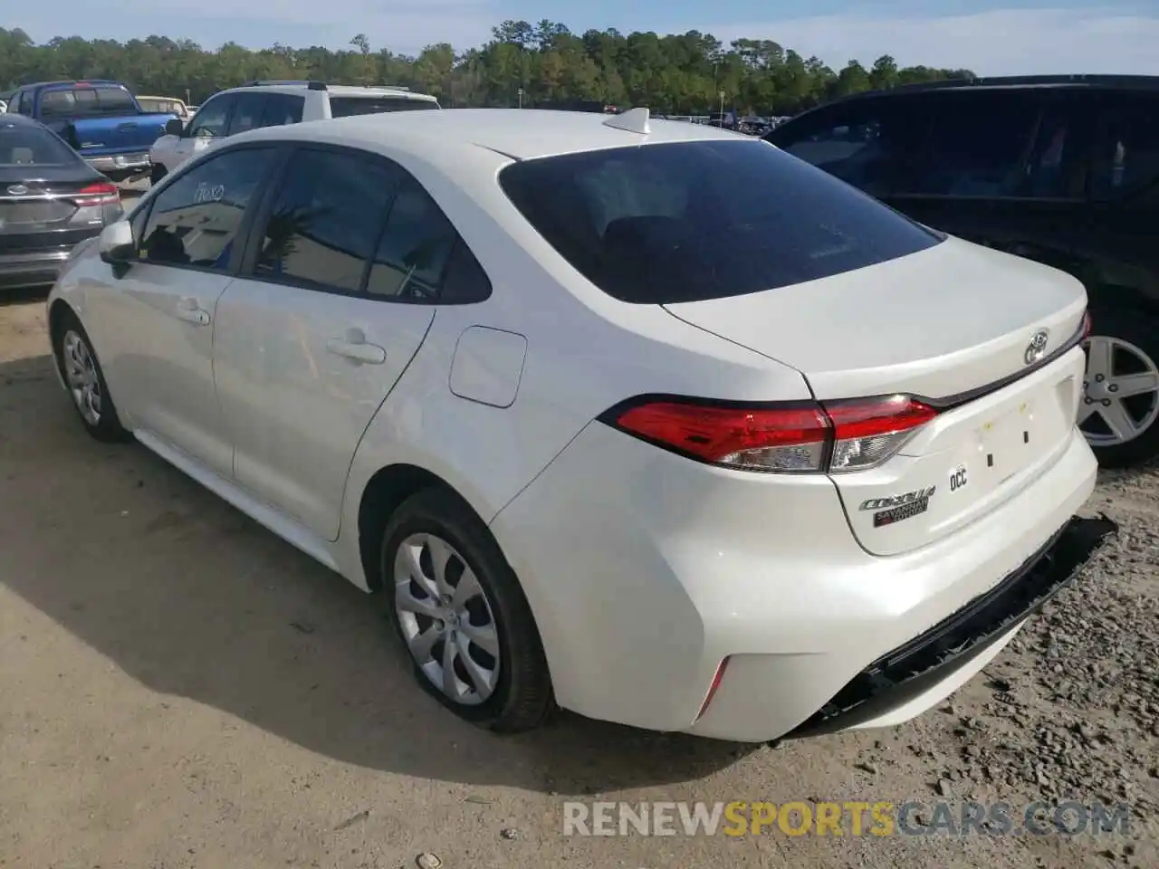 3 Photograph of a damaged car JTDEPMAE0MJ145381 TOYOTA COROLLA 2021