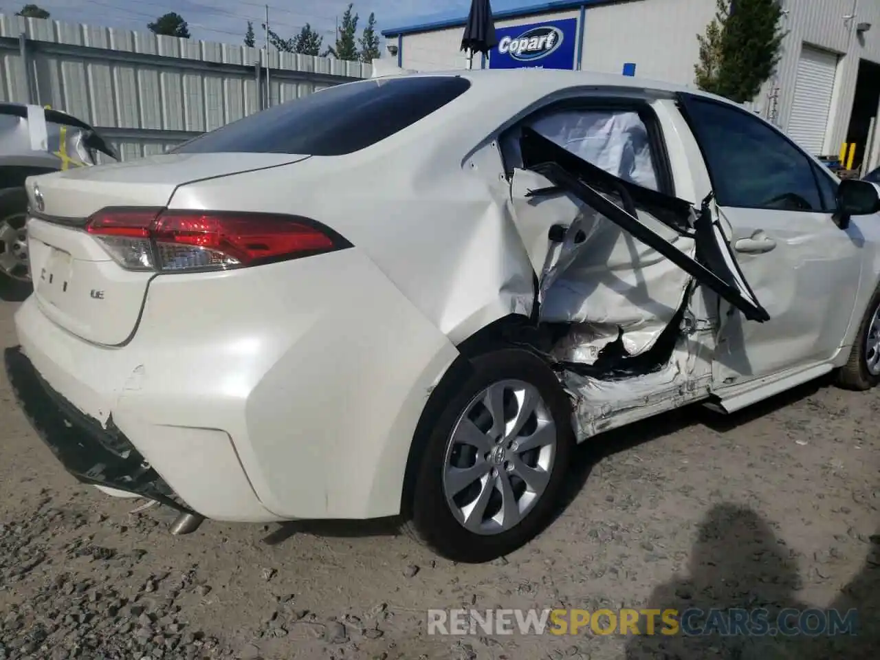 9 Photograph of a damaged car JTDEPMAE0MJ145381 TOYOTA COROLLA 2021