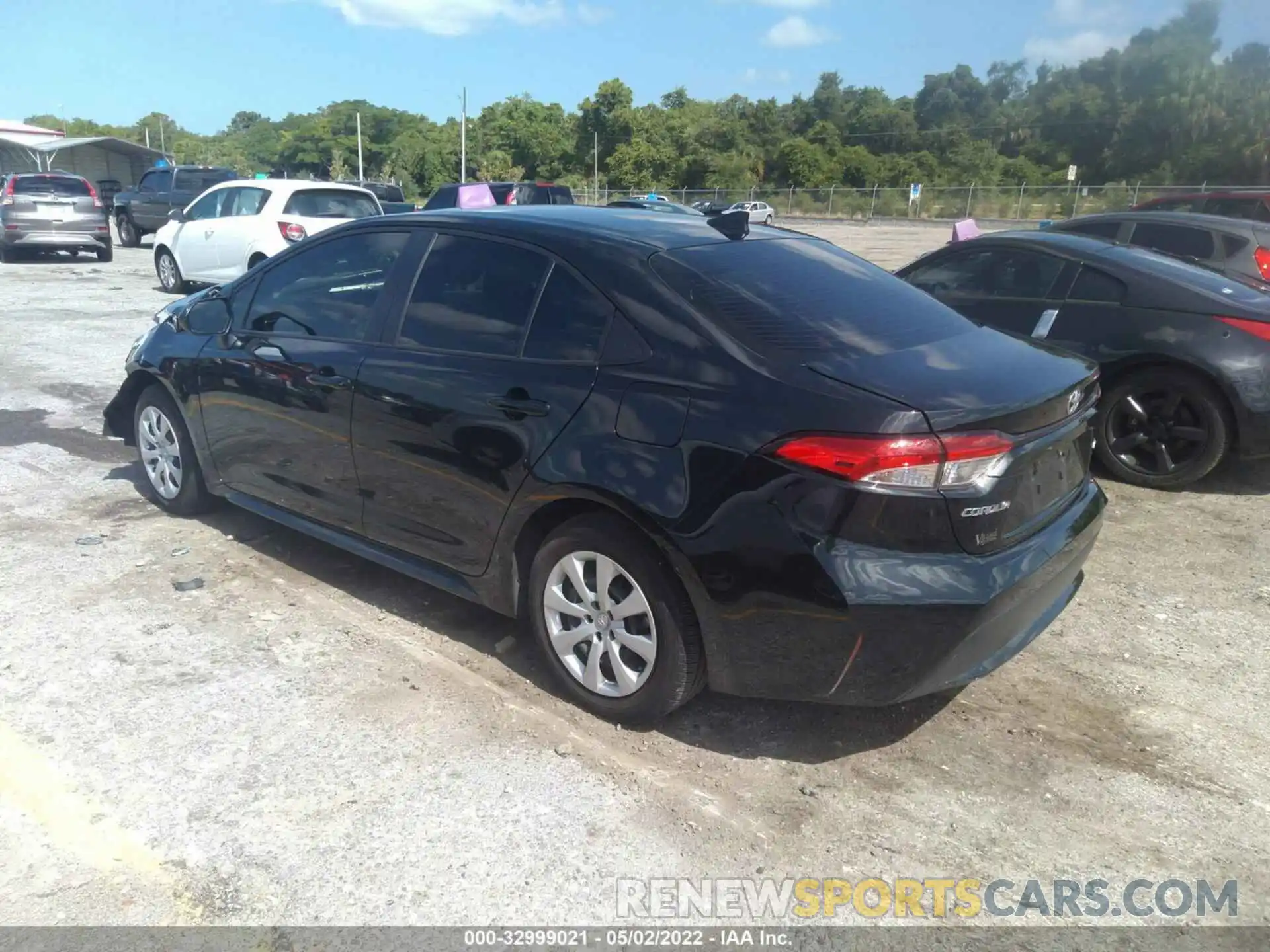 3 Photograph of a damaged car JTDEPMAE0MJ147891 TOYOTA COROLLA 2021