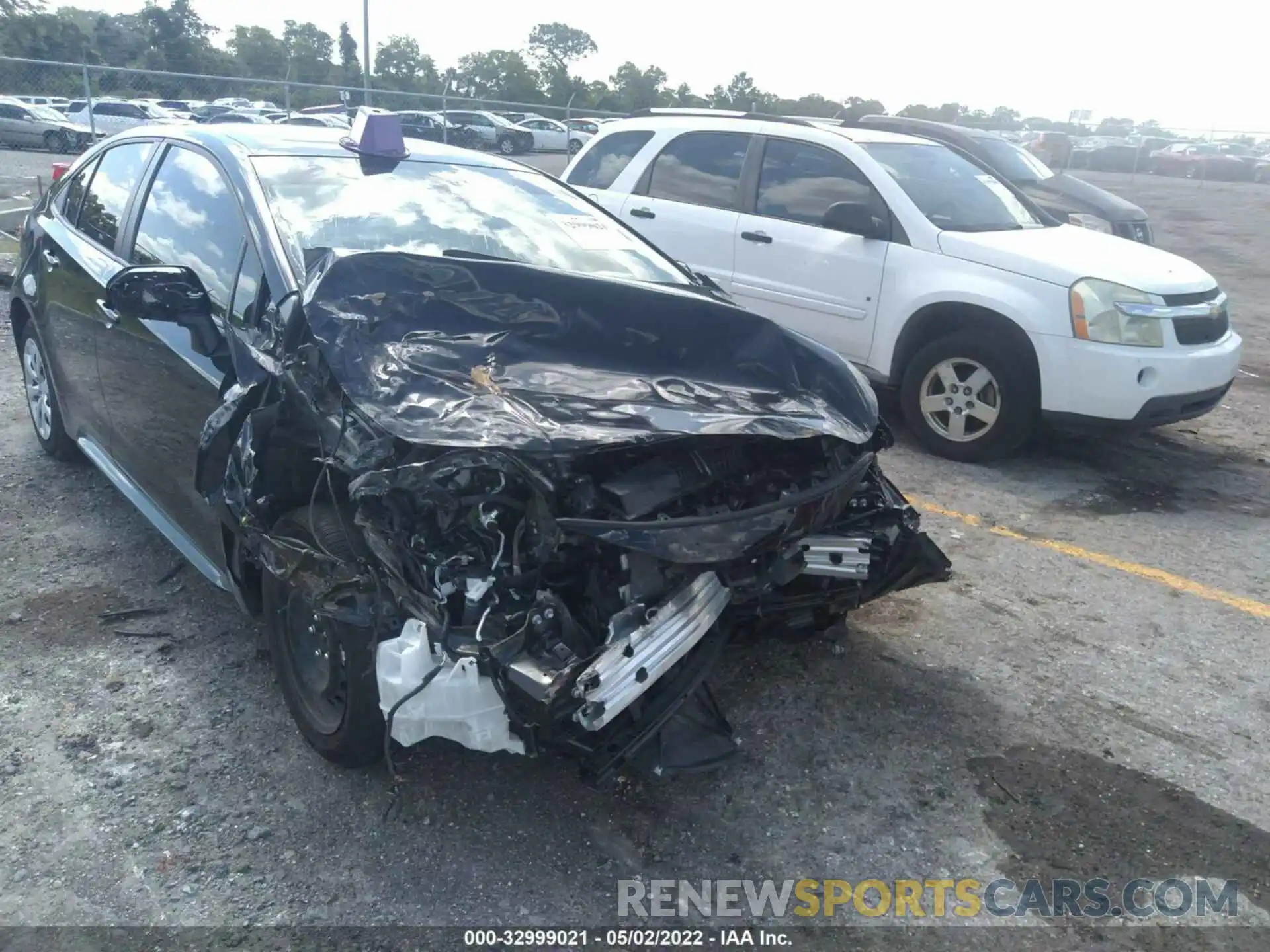 6 Photograph of a damaged car JTDEPMAE0MJ147891 TOYOTA COROLLA 2021