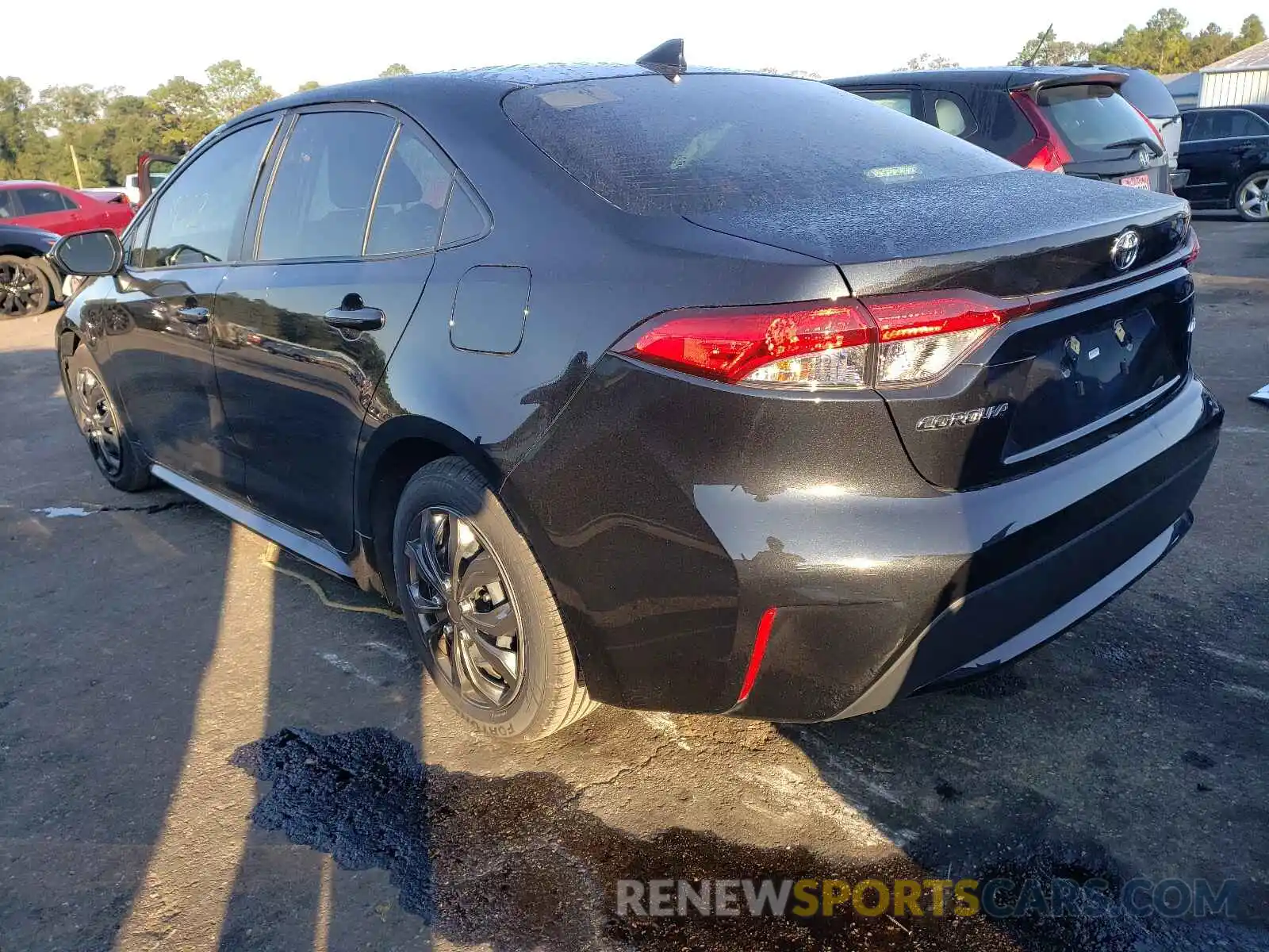 3 Photograph of a damaged car JTDEPMAE0MJ148233 TOYOTA COROLLA 2021