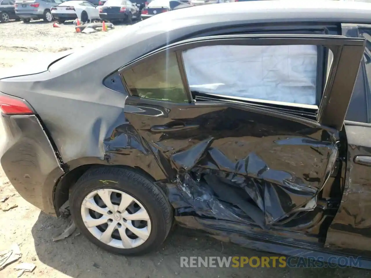 9 Photograph of a damaged car JTDEPMAE0MJ148524 TOYOTA COROLLA 2021