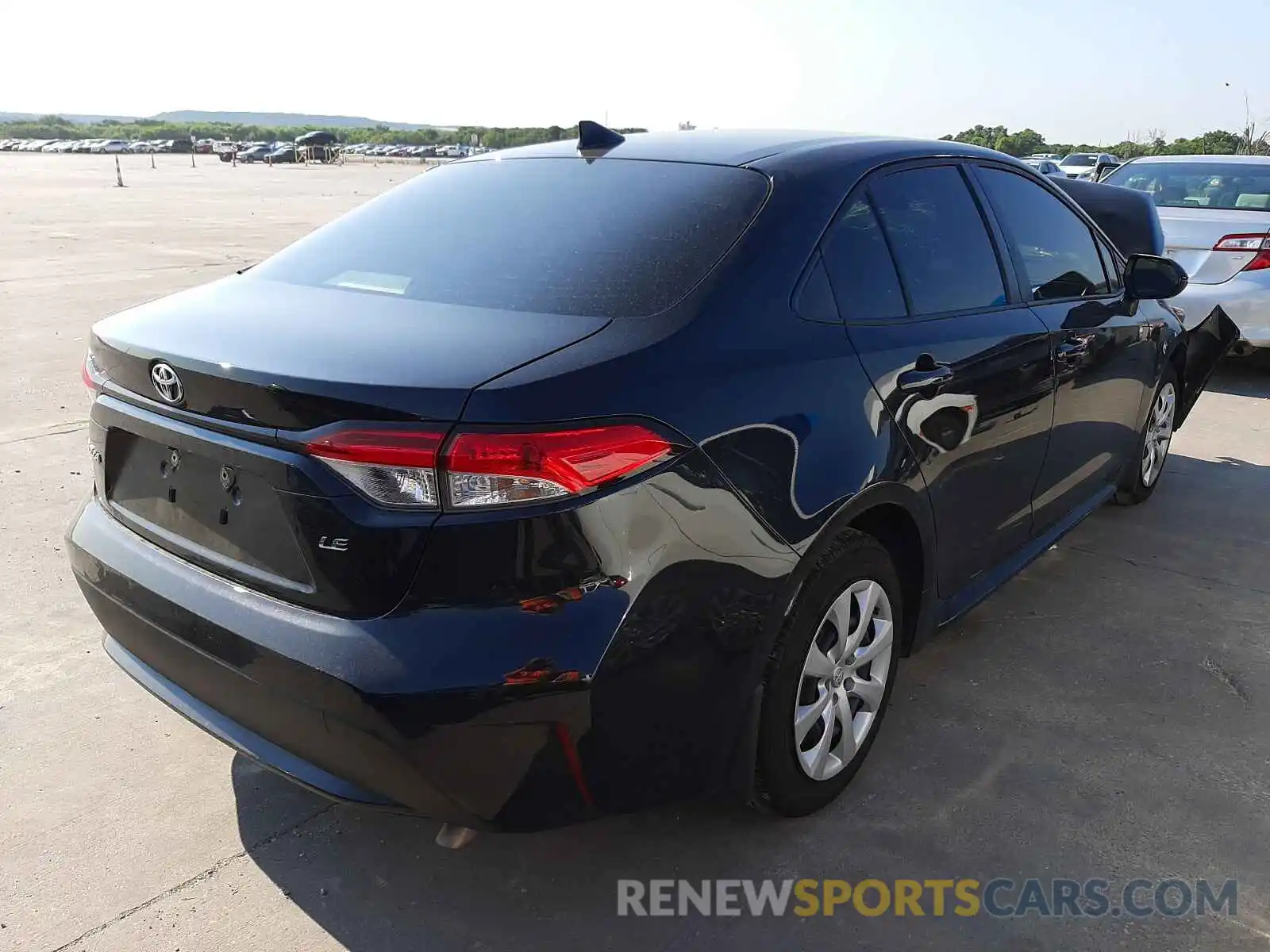 4 Photograph of a damaged car JTDEPMAE0MJ148796 TOYOTA COROLLA 2021