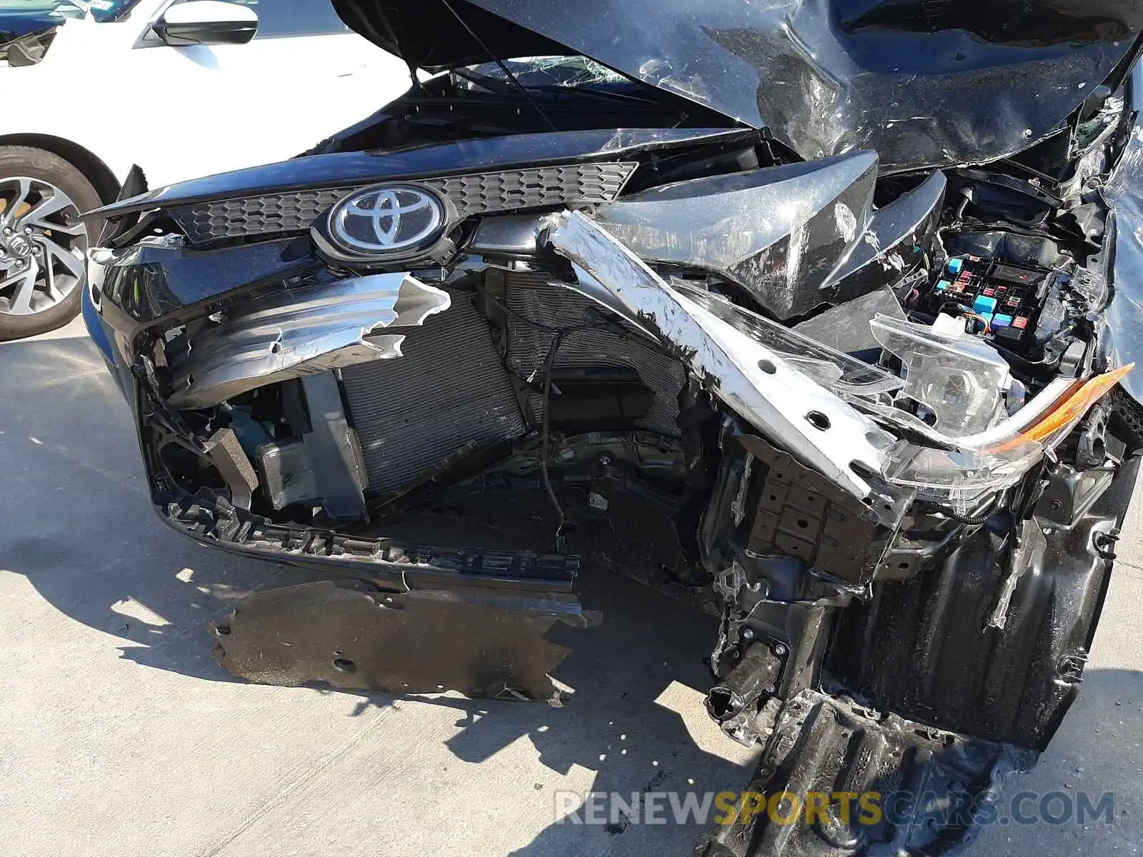 9 Photograph of a damaged car JTDEPMAE0MJ148796 TOYOTA COROLLA 2021