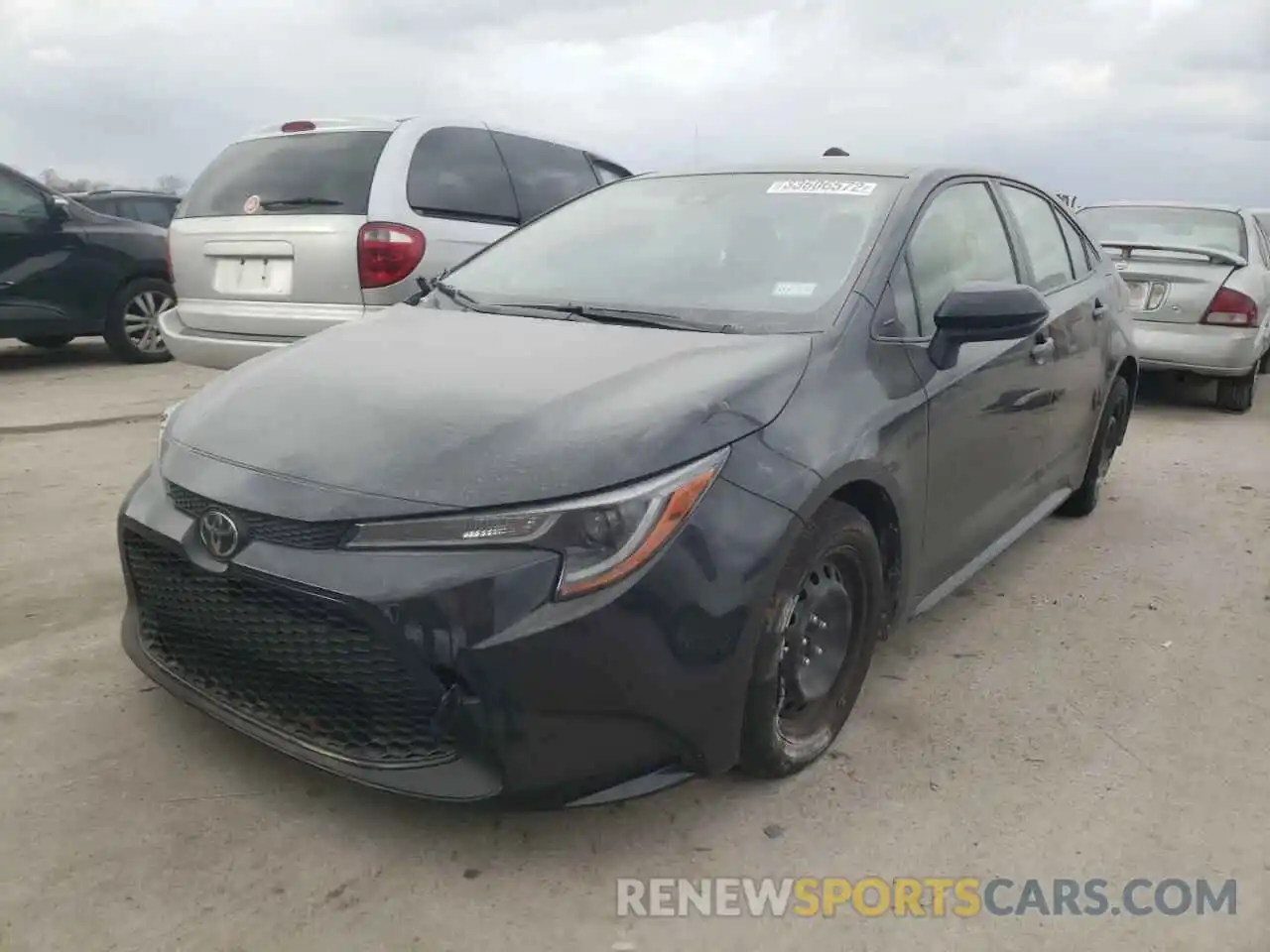 2 Photograph of a damaged car JTDEPMAE0MJ149236 TOYOTA COROLLA 2021