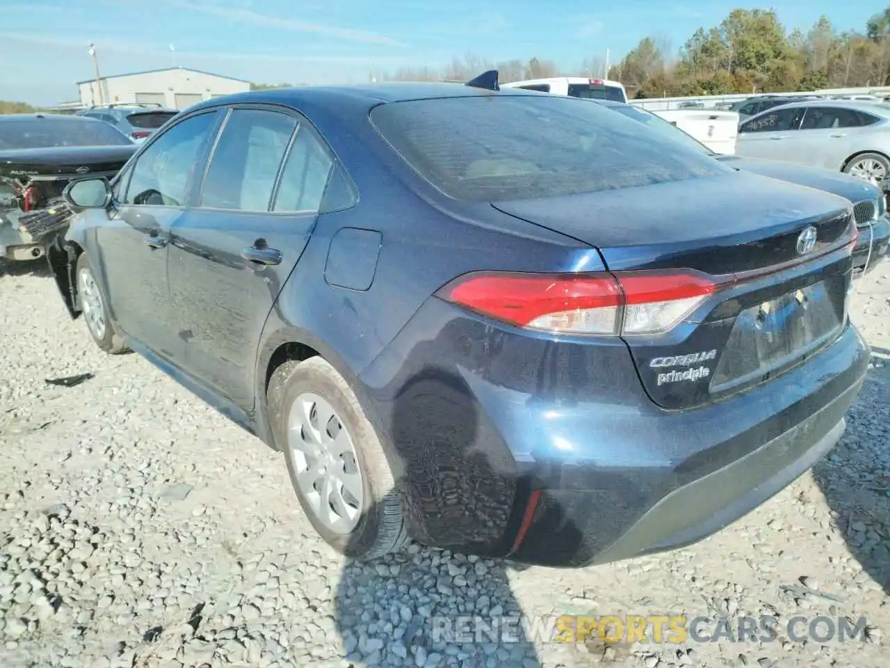 3 Photograph of a damaged car JTDEPMAE0MJ149950 TOYOTA COROLLA 2021