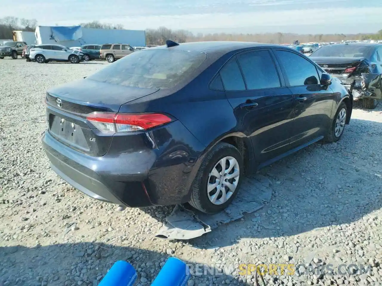 4 Photograph of a damaged car JTDEPMAE0MJ149950 TOYOTA COROLLA 2021