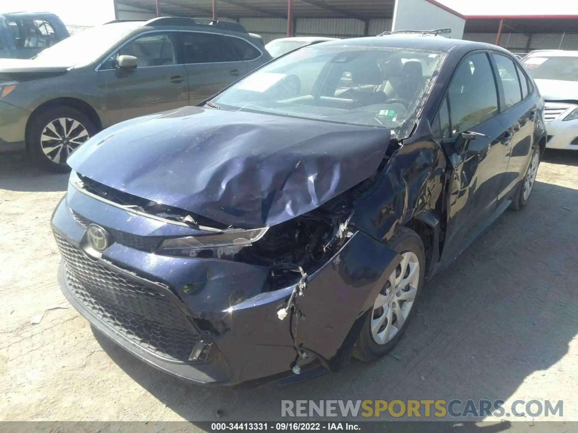 6 Photograph of a damaged car JTDEPMAE0MJ150256 TOYOTA COROLLA 2021