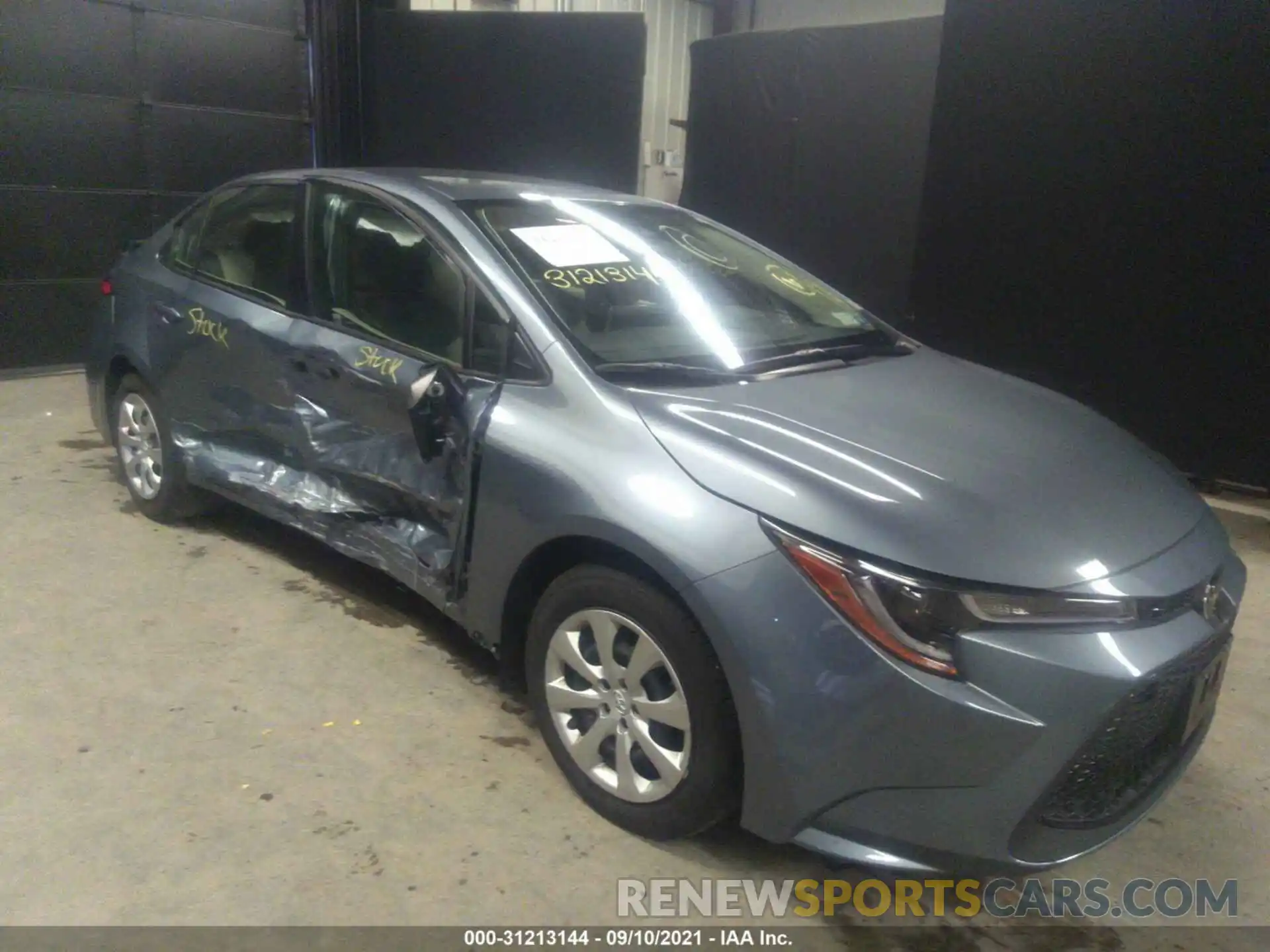 6 Photograph of a damaged car JTDEPMAE0MJ150368 TOYOTA COROLLA 2021