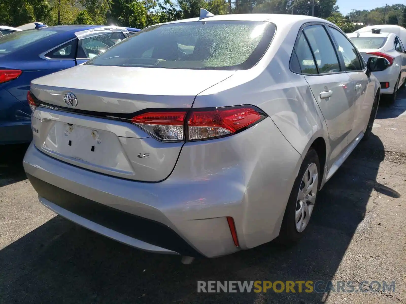 4 Photograph of a damaged car JTDEPMAE0MJ150919 TOYOTA COROLLA 2021