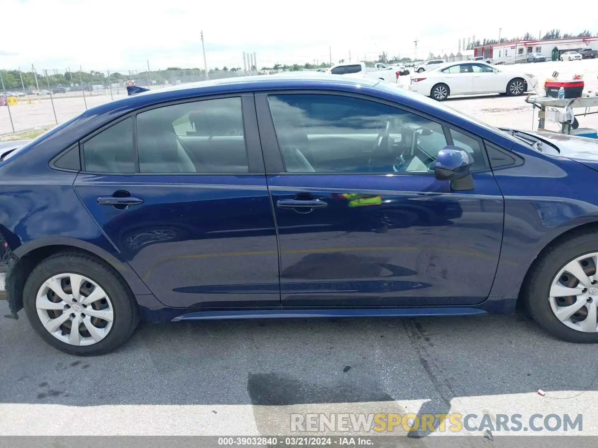 13 Photograph of a damaged car JTDEPMAE0MJ151164 TOYOTA COROLLA 2021