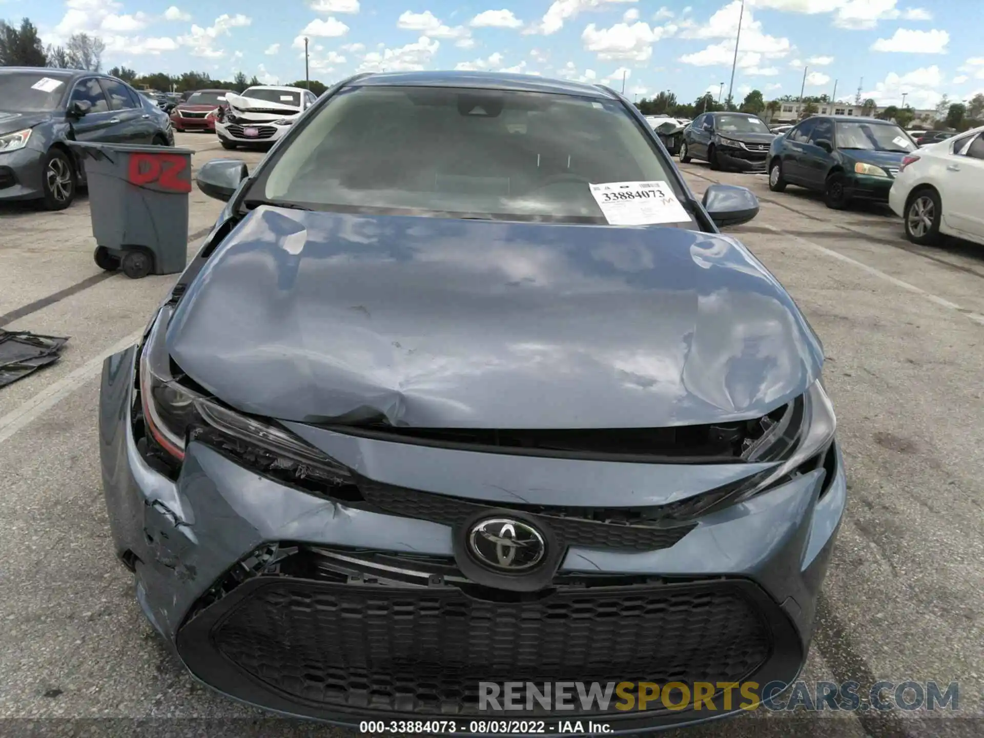 6 Photograph of a damaged car JTDEPMAE0MJ151861 TOYOTA COROLLA 2021