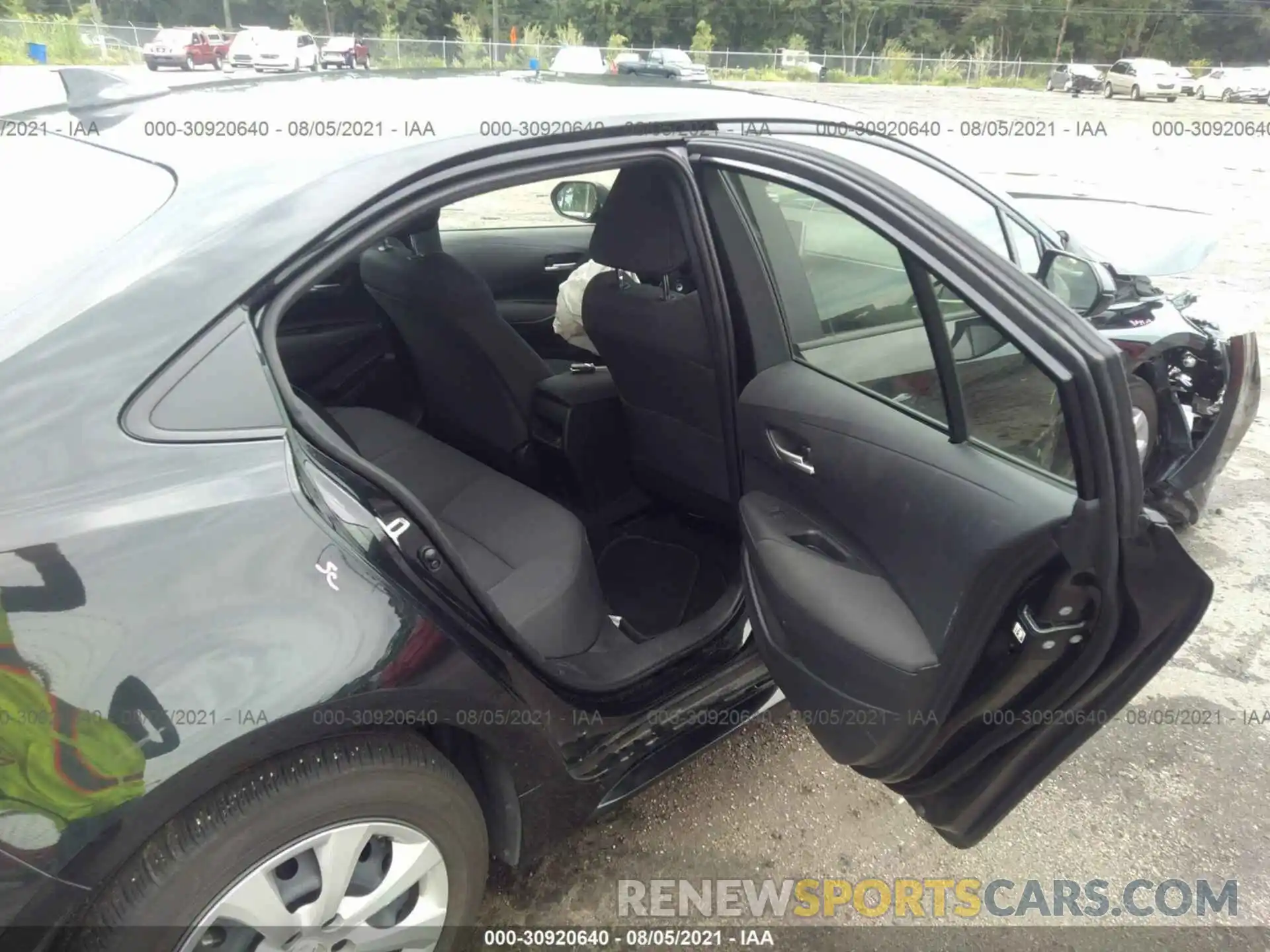 8 Photograph of a damaged car JTDEPMAE0MJ153108 TOYOTA COROLLA 2021