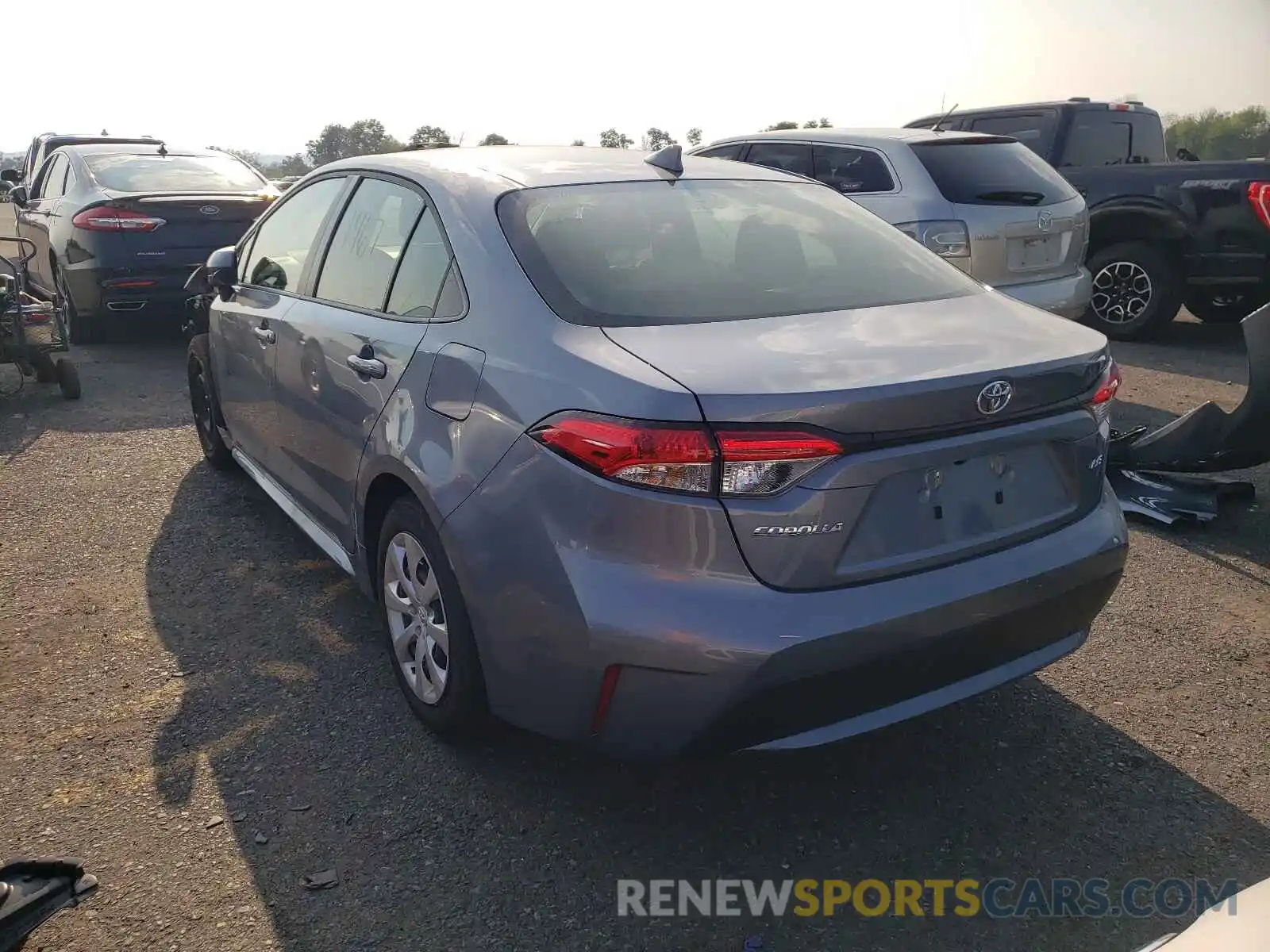 3 Photograph of a damaged car JTDEPMAE0MJ153447 TOYOTA COROLLA 2021