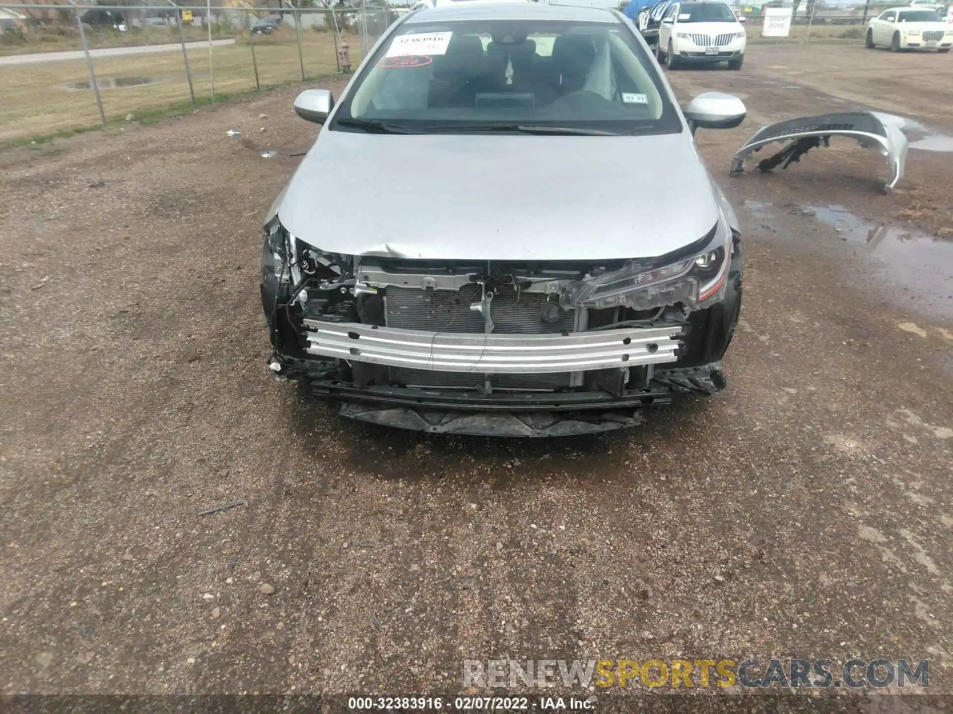 6 Photograph of a damaged car JTDEPMAE0MJ154016 TOYOTA COROLLA 2021