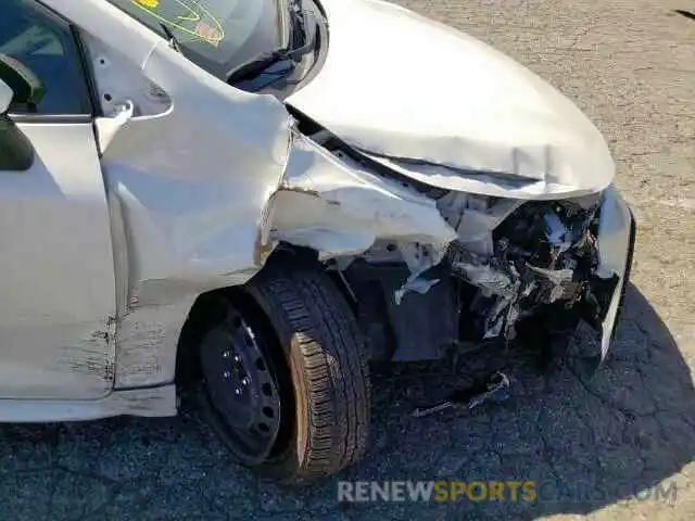 9 Photograph of a damaged car JTDEPMAE0MJ154551 TOYOTA COROLLA 2021