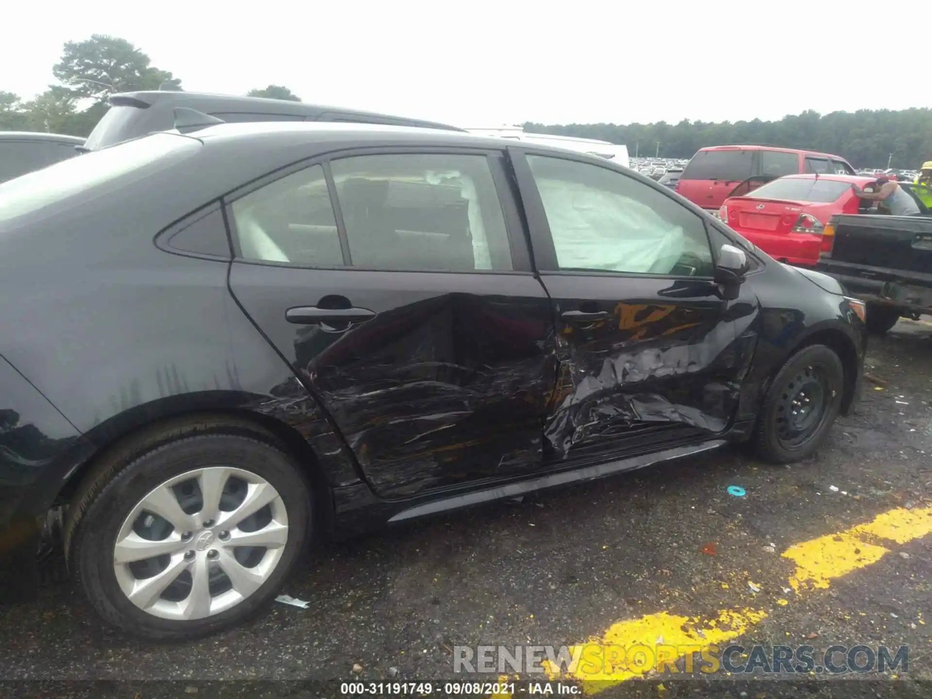 6 Photograph of a damaged car JTDEPMAE0MJ155845 TOYOTA COROLLA 2021