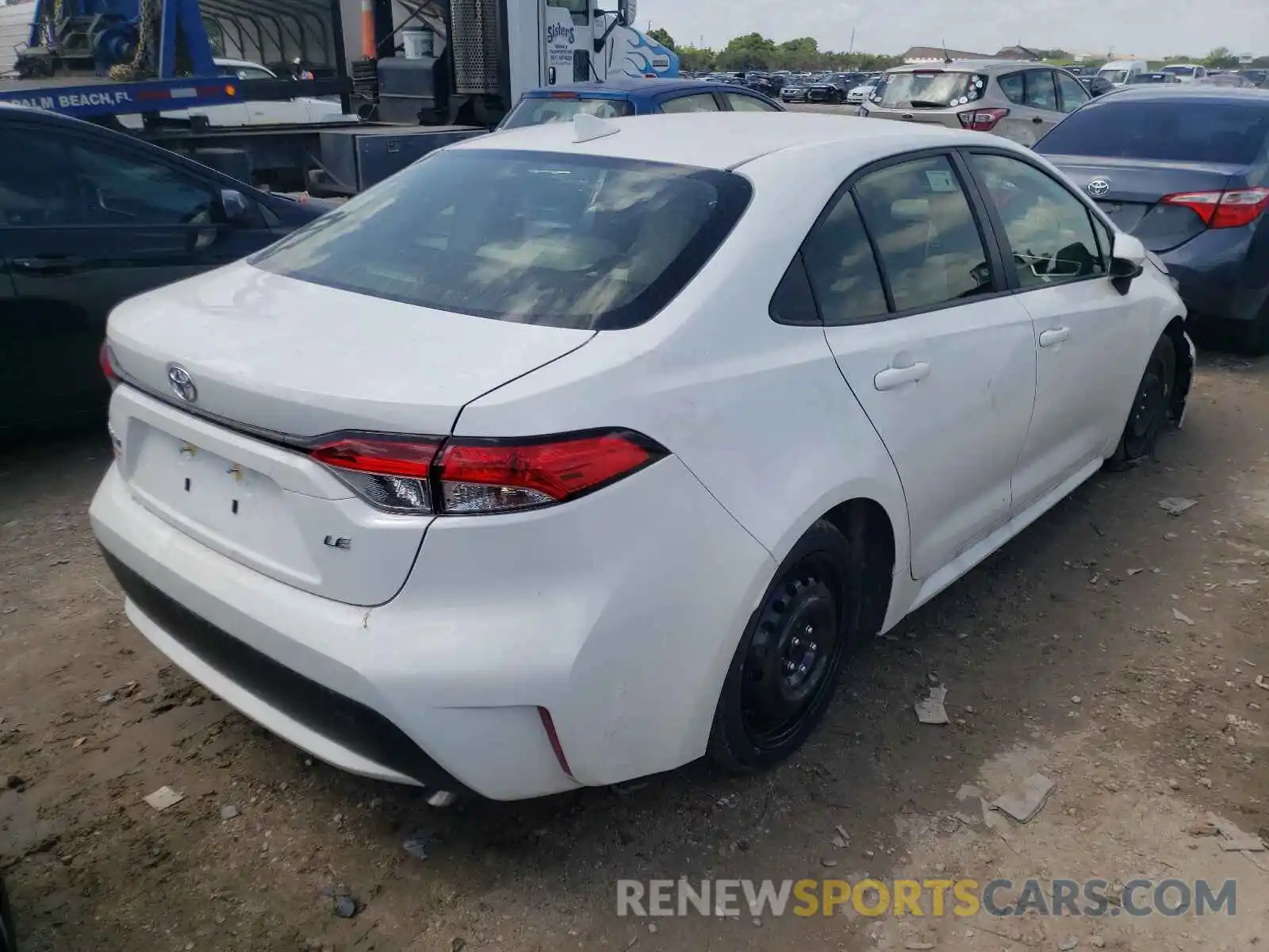 4 Photograph of a damaged car JTDEPMAE0MJ156509 TOYOTA COROLLA 2021