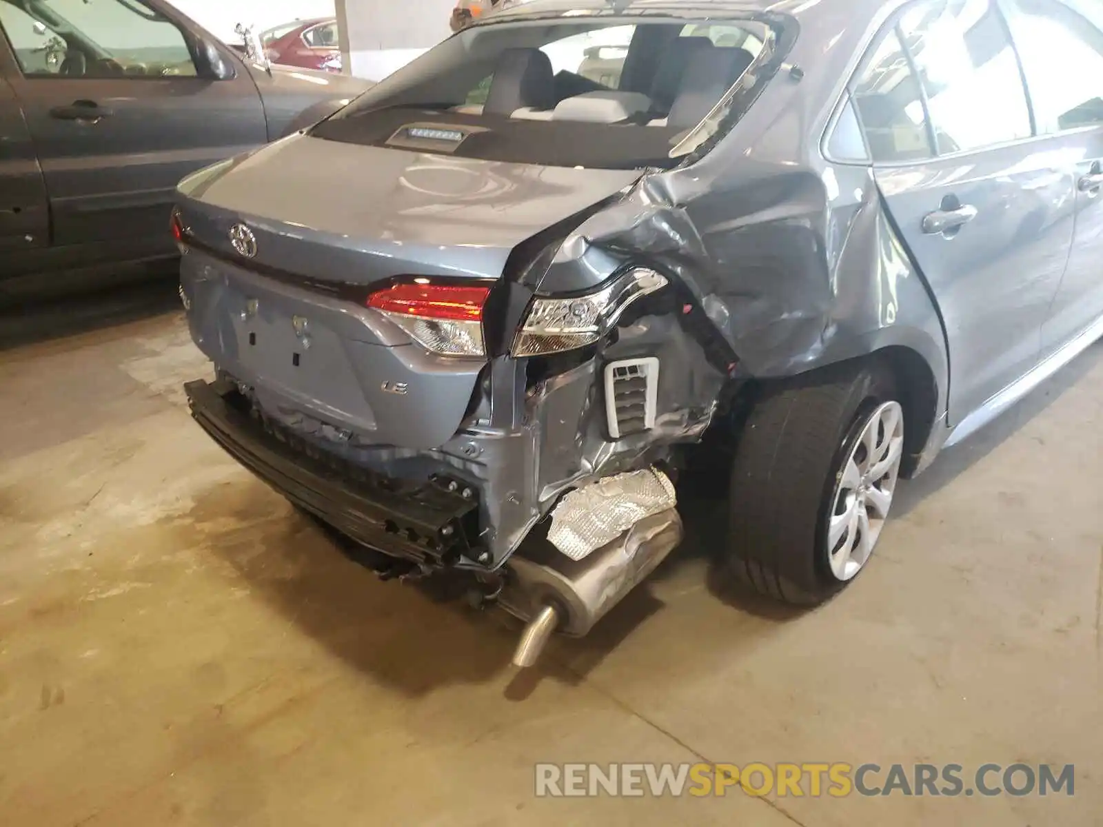 9 Photograph of a damaged car JTDEPMAE0MJ160690 TOYOTA COROLLA 2021