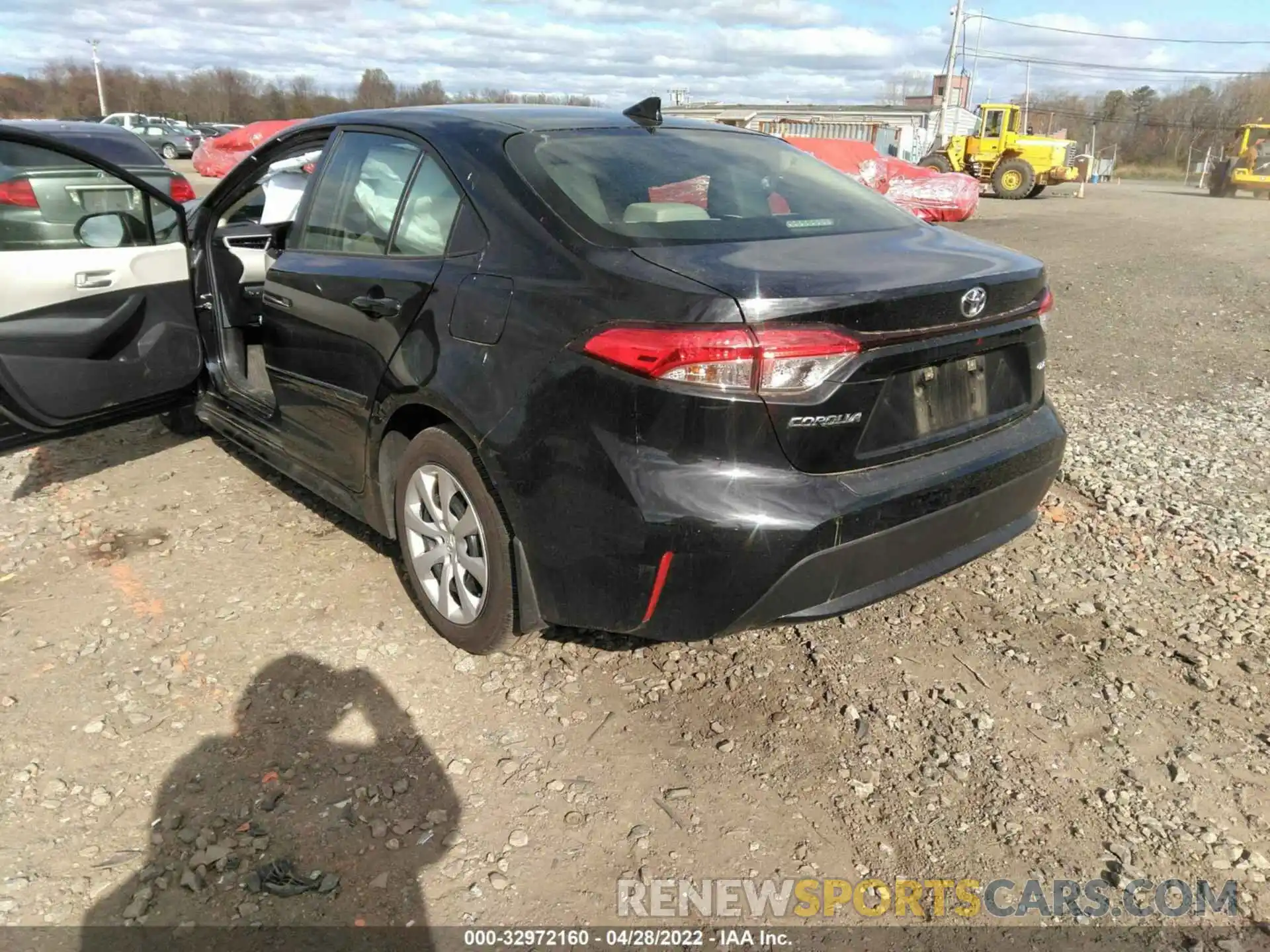 3 Photograph of a damaged car JTDEPMAE0MJ164089 TOYOTA COROLLA 2021