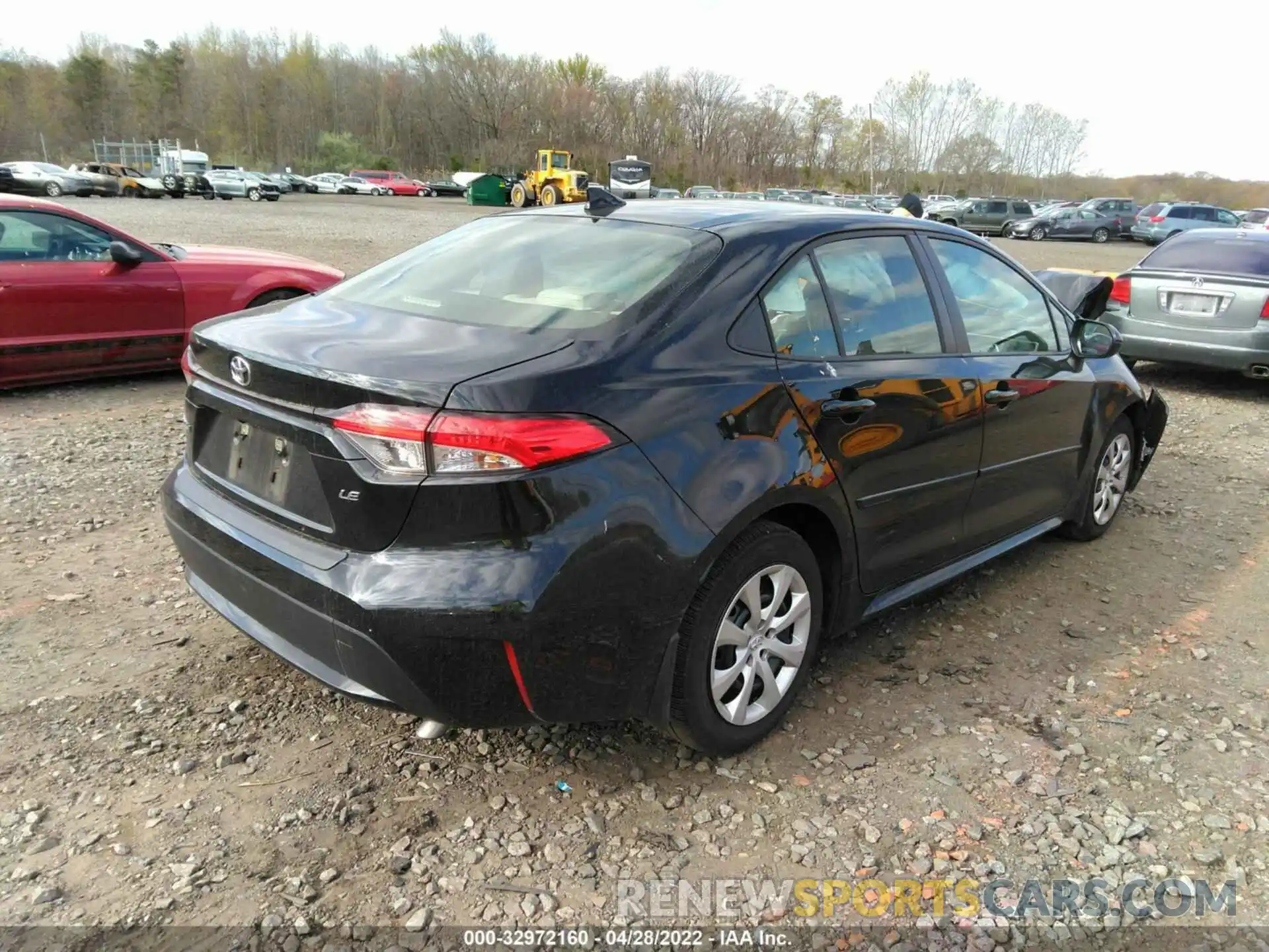 4 Photograph of a damaged car JTDEPMAE0MJ164089 TOYOTA COROLLA 2021