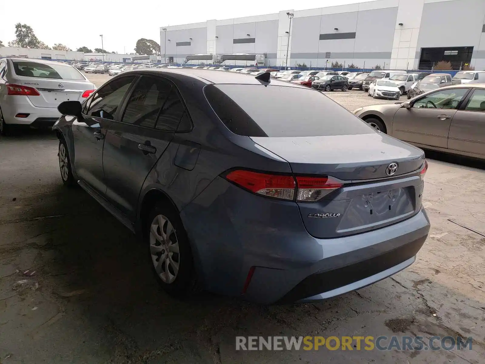 3 Photograph of a damaged car JTDEPMAE0MJ166635 TOYOTA COROLLA 2021