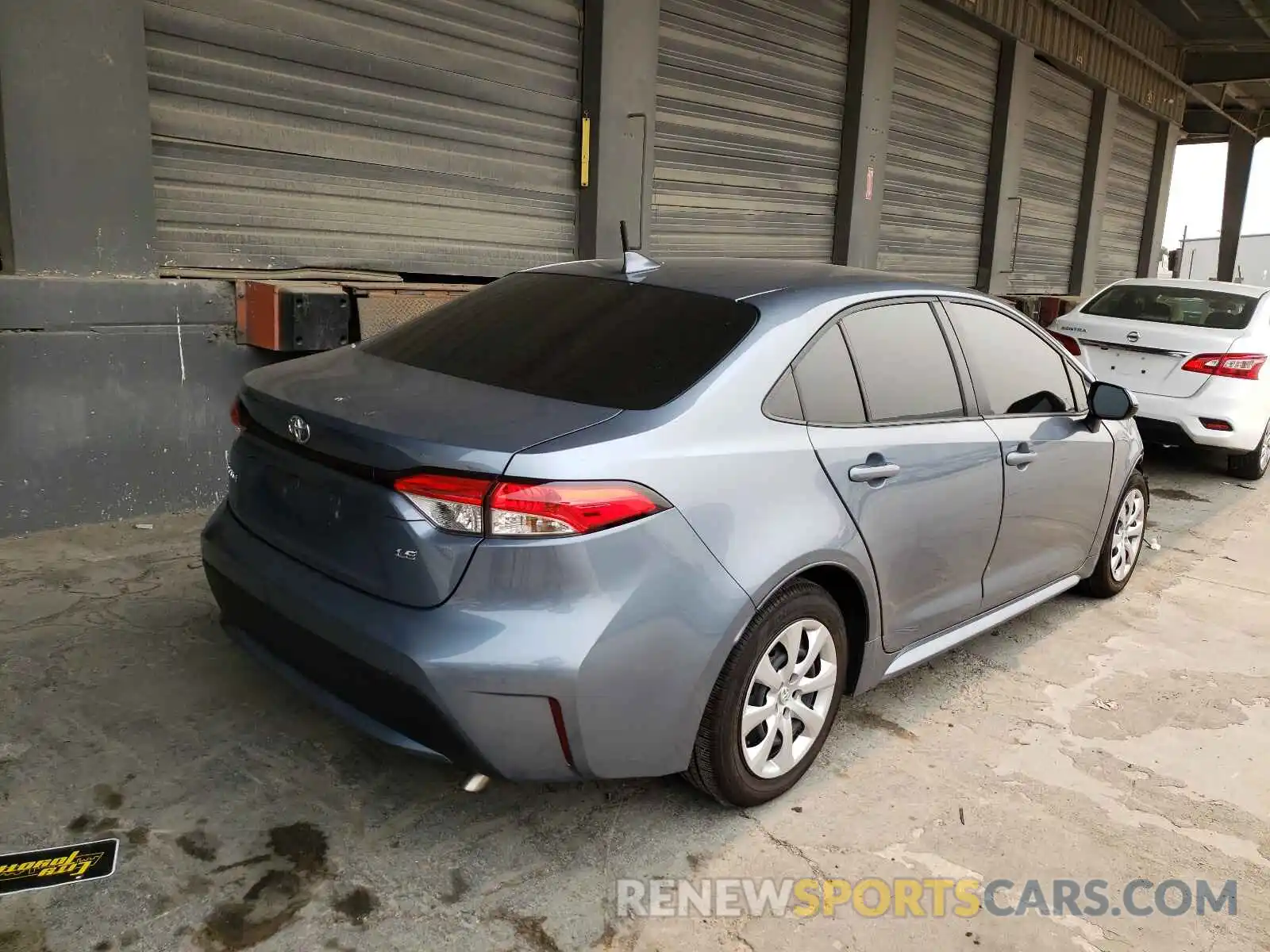 4 Photograph of a damaged car JTDEPMAE0MJ166635 TOYOTA COROLLA 2021