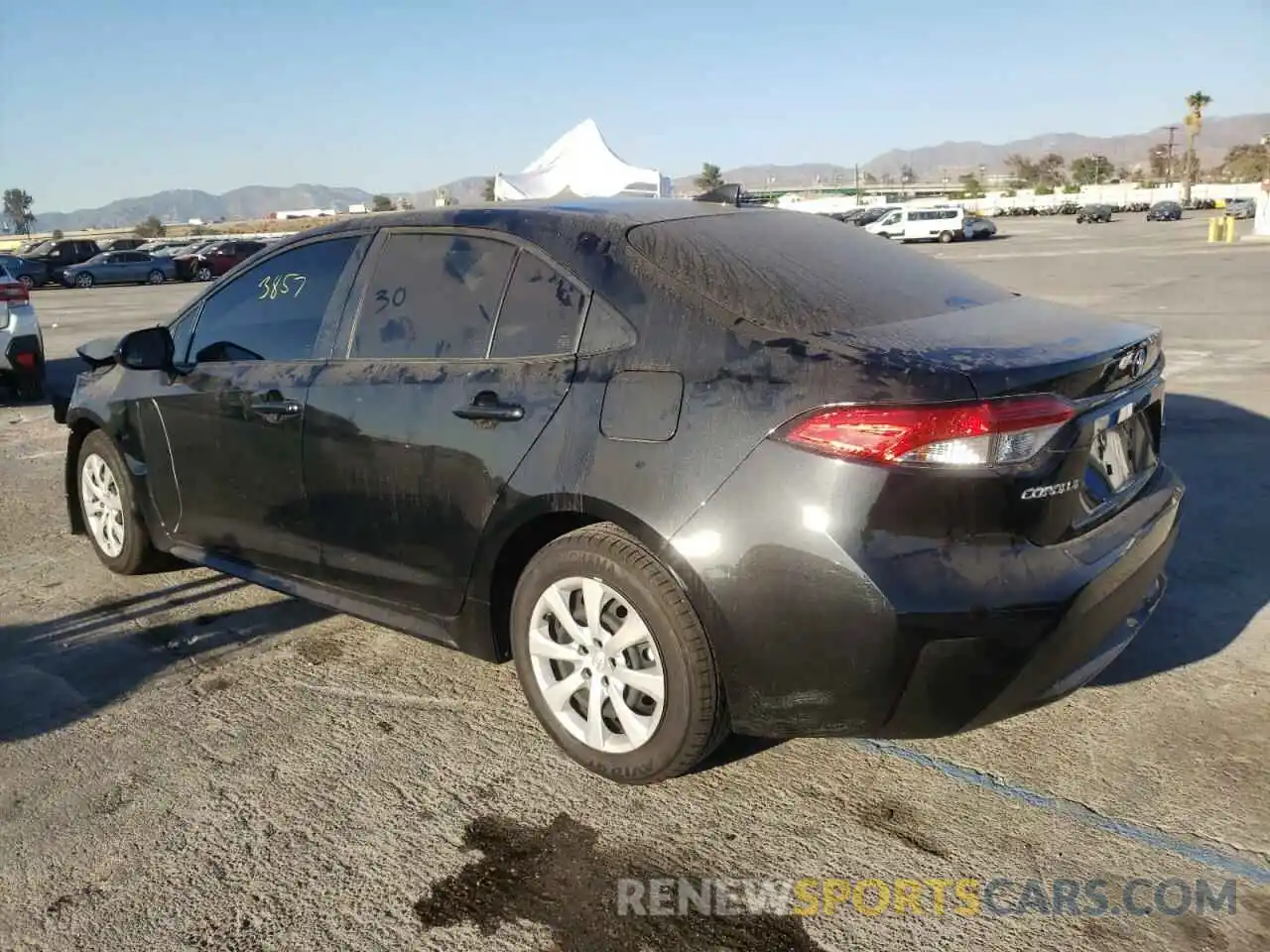 3 Photograph of a damaged car JTDEPMAE0MJ168532 TOYOTA COROLLA 2021