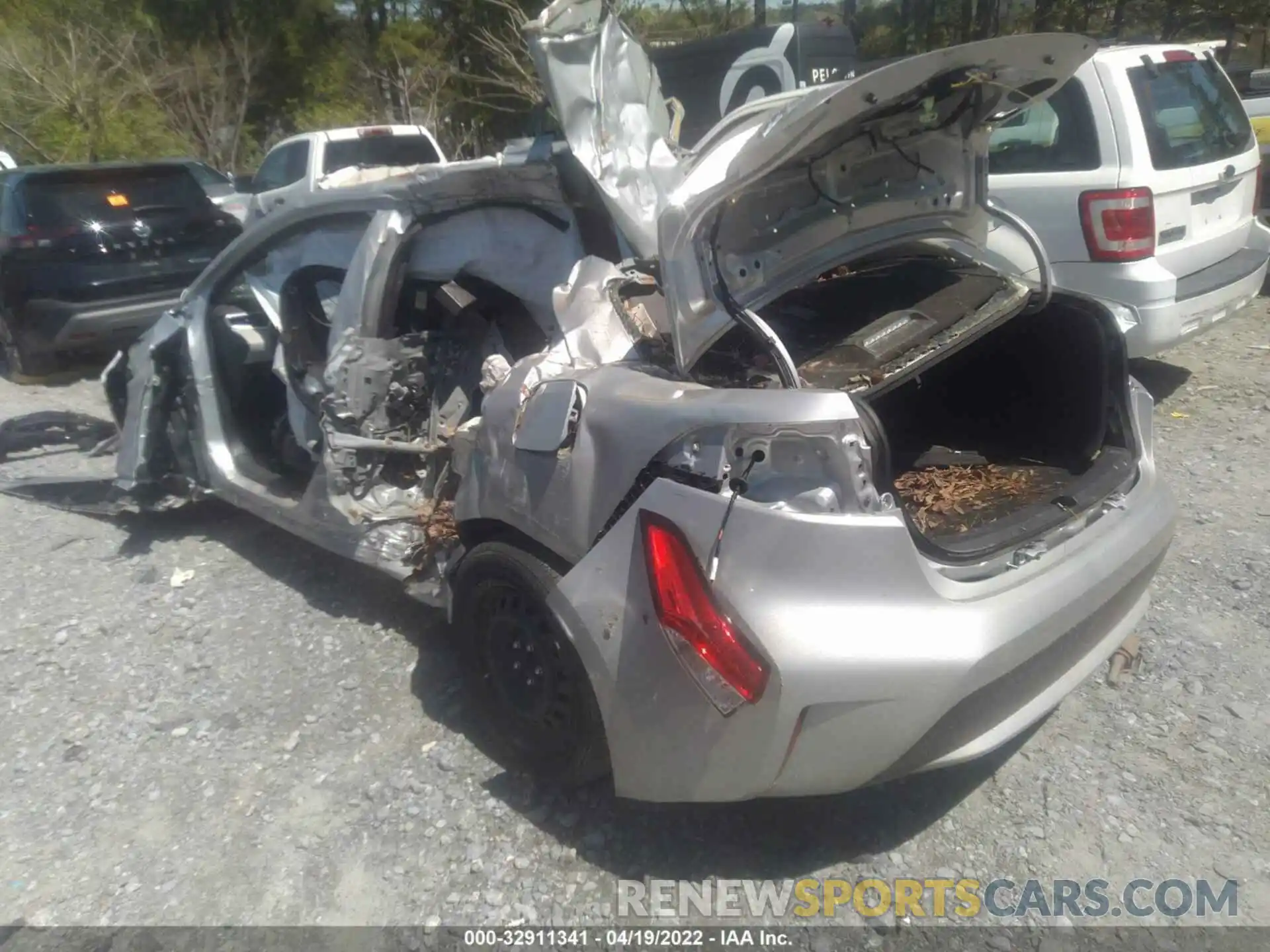 3 Photograph of a damaged car JTDEPMAE0MJ168711 TOYOTA COROLLA 2021