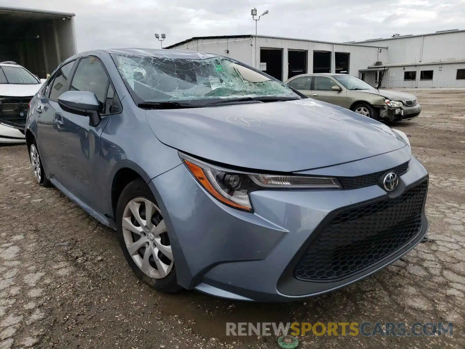 1 Photograph of a damaged car JTDEPMAE0MJ174797 TOYOTA COROLLA 2021