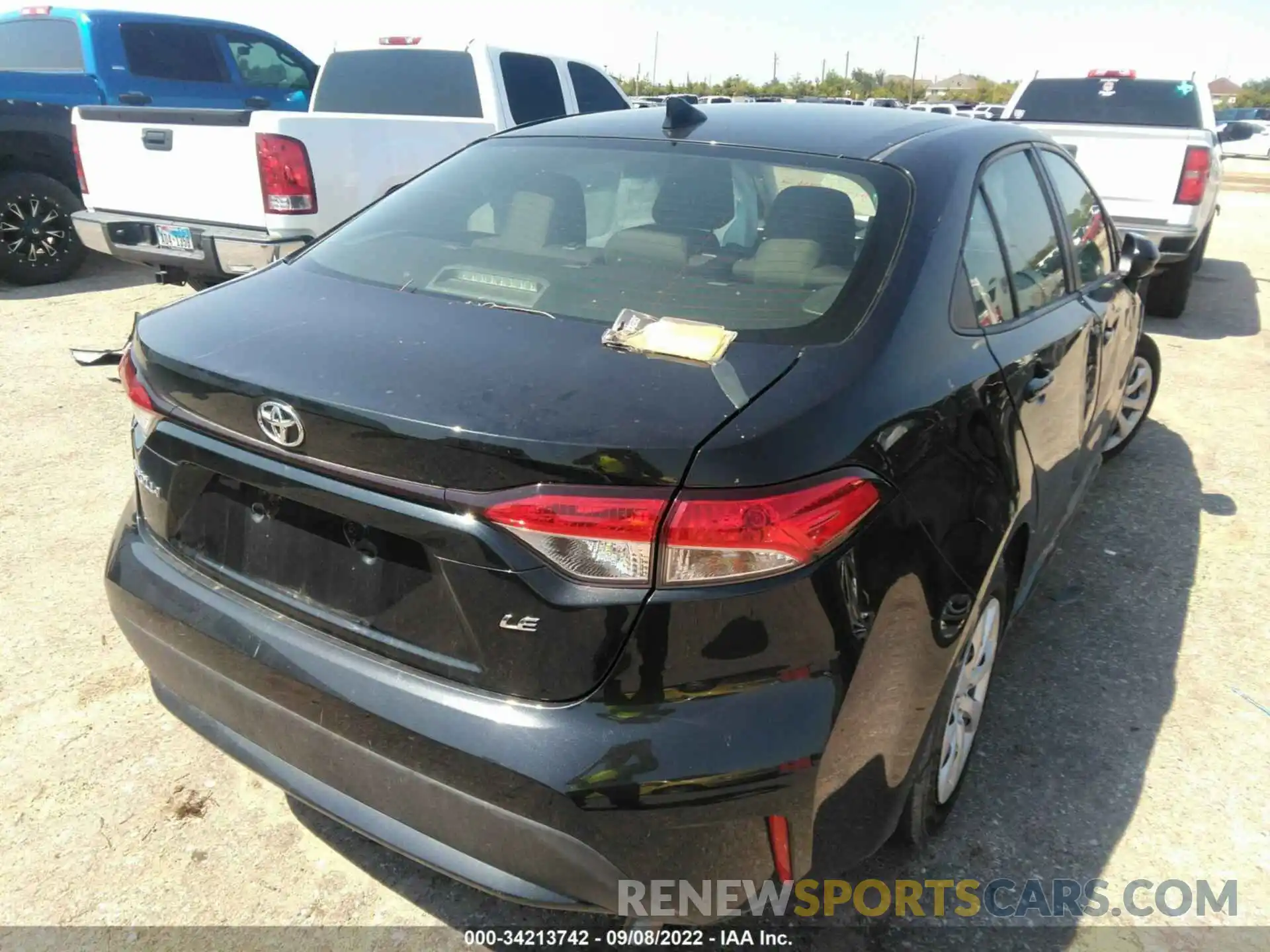 4 Photograph of a damaged car JTDEPMAE0MJ175285 TOYOTA COROLLA 2021