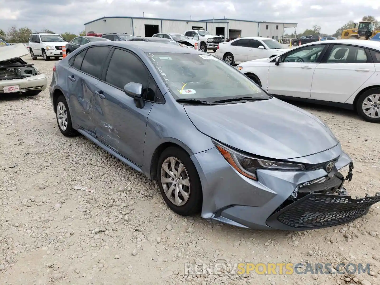 1 Photograph of a damaged car JTDEPMAE0MJ176274 TOYOTA COROLLA 2021