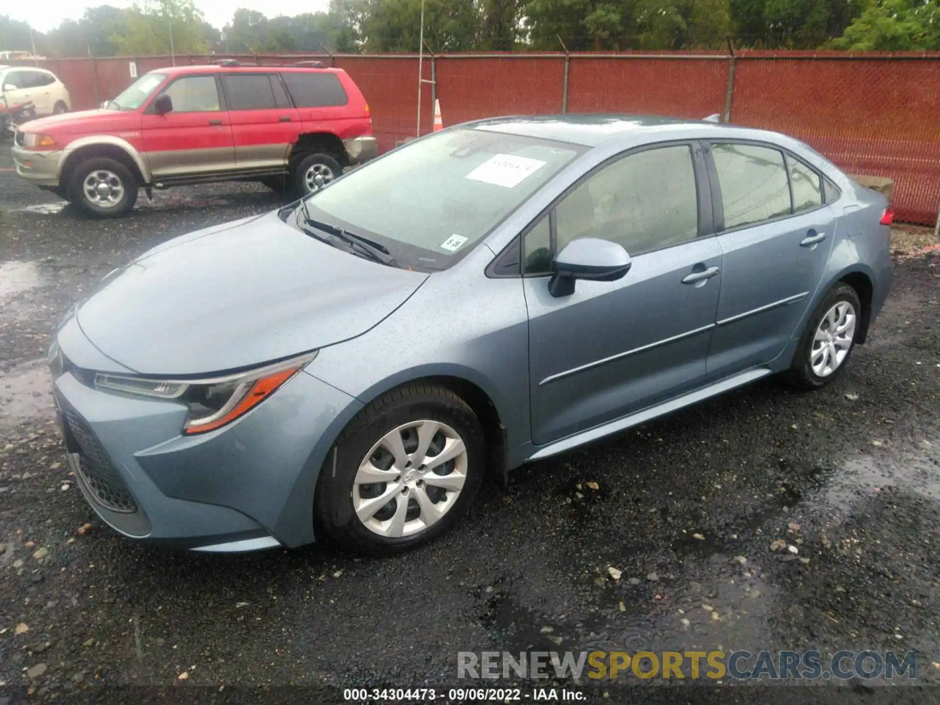 2 Photograph of a damaged car JTDEPMAE0MJ177859 TOYOTA COROLLA 2021