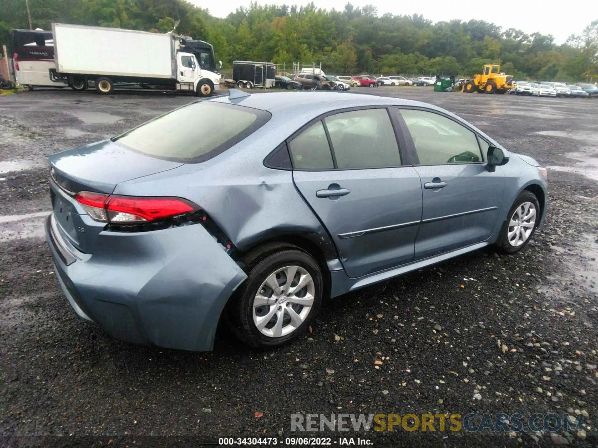 4 Photograph of a damaged car JTDEPMAE0MJ177859 TOYOTA COROLLA 2021