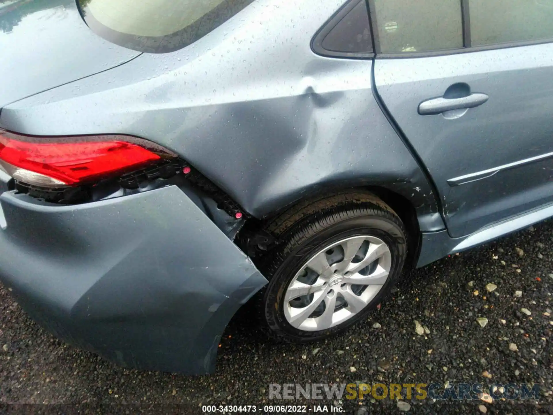 6 Photograph of a damaged car JTDEPMAE0MJ177859 TOYOTA COROLLA 2021