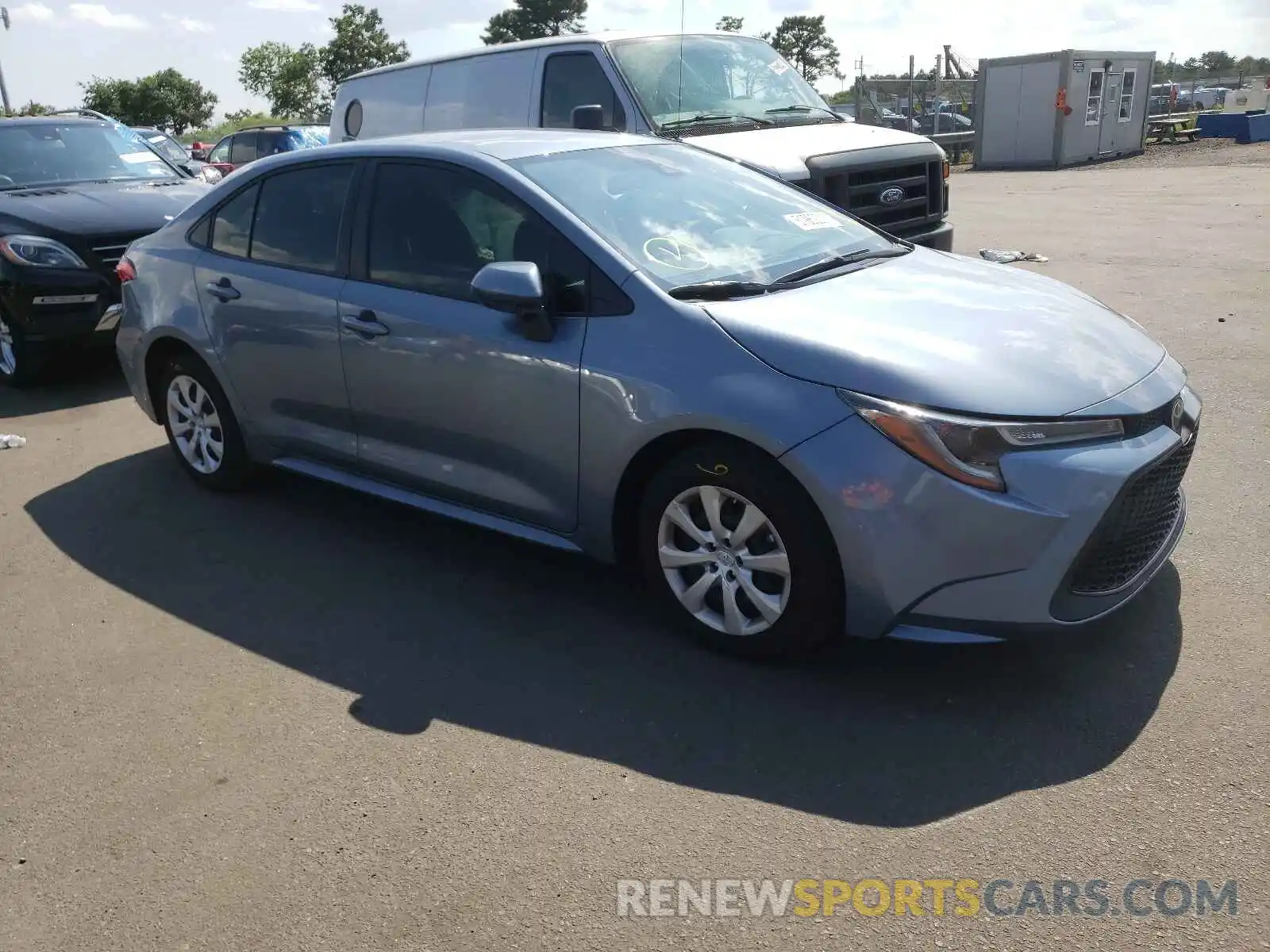 1 Photograph of a damaged car JTDEPMAE0MJ179370 TOYOTA COROLLA 2021