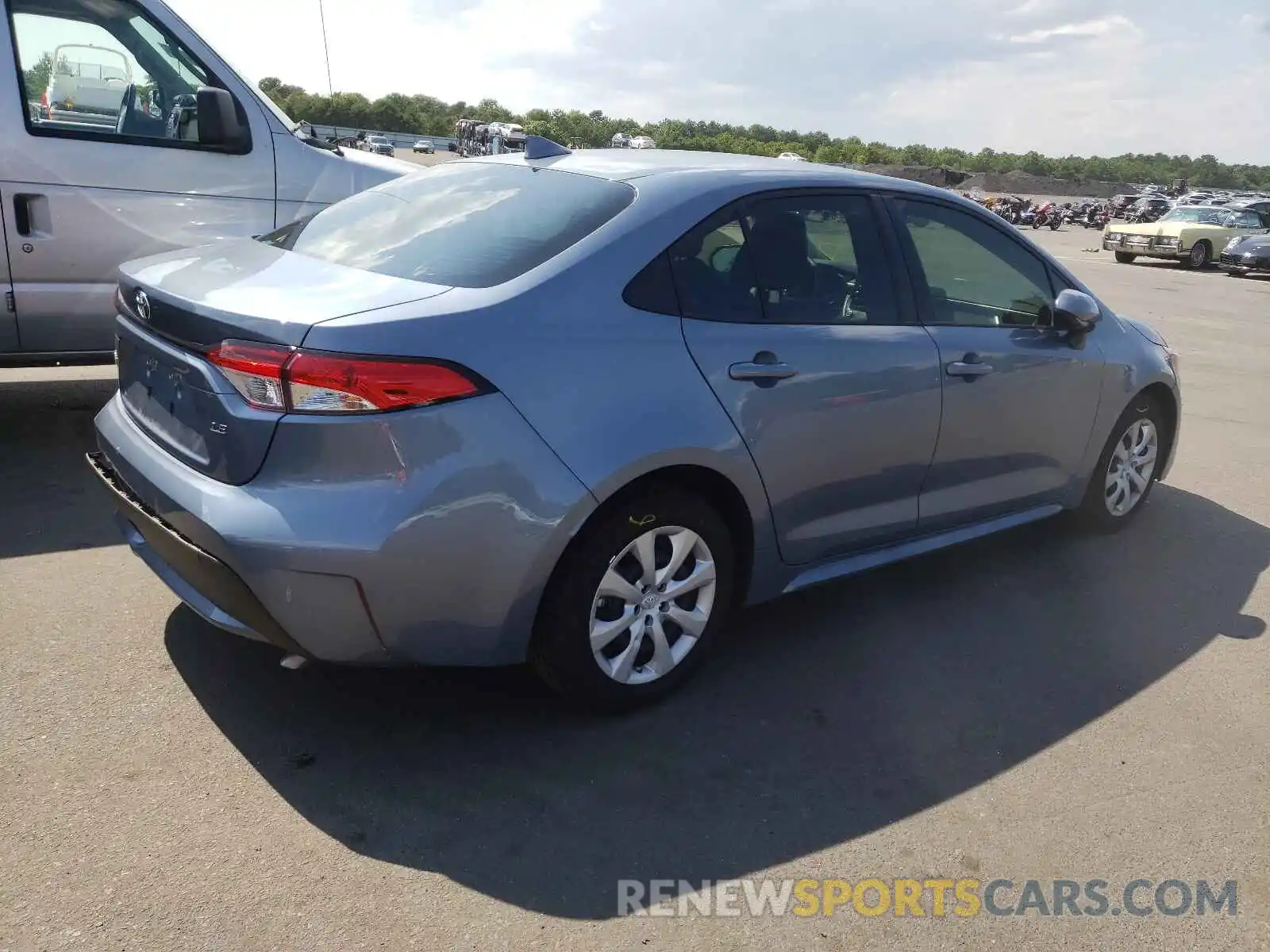 4 Photograph of a damaged car JTDEPMAE0MJ179370 TOYOTA COROLLA 2021