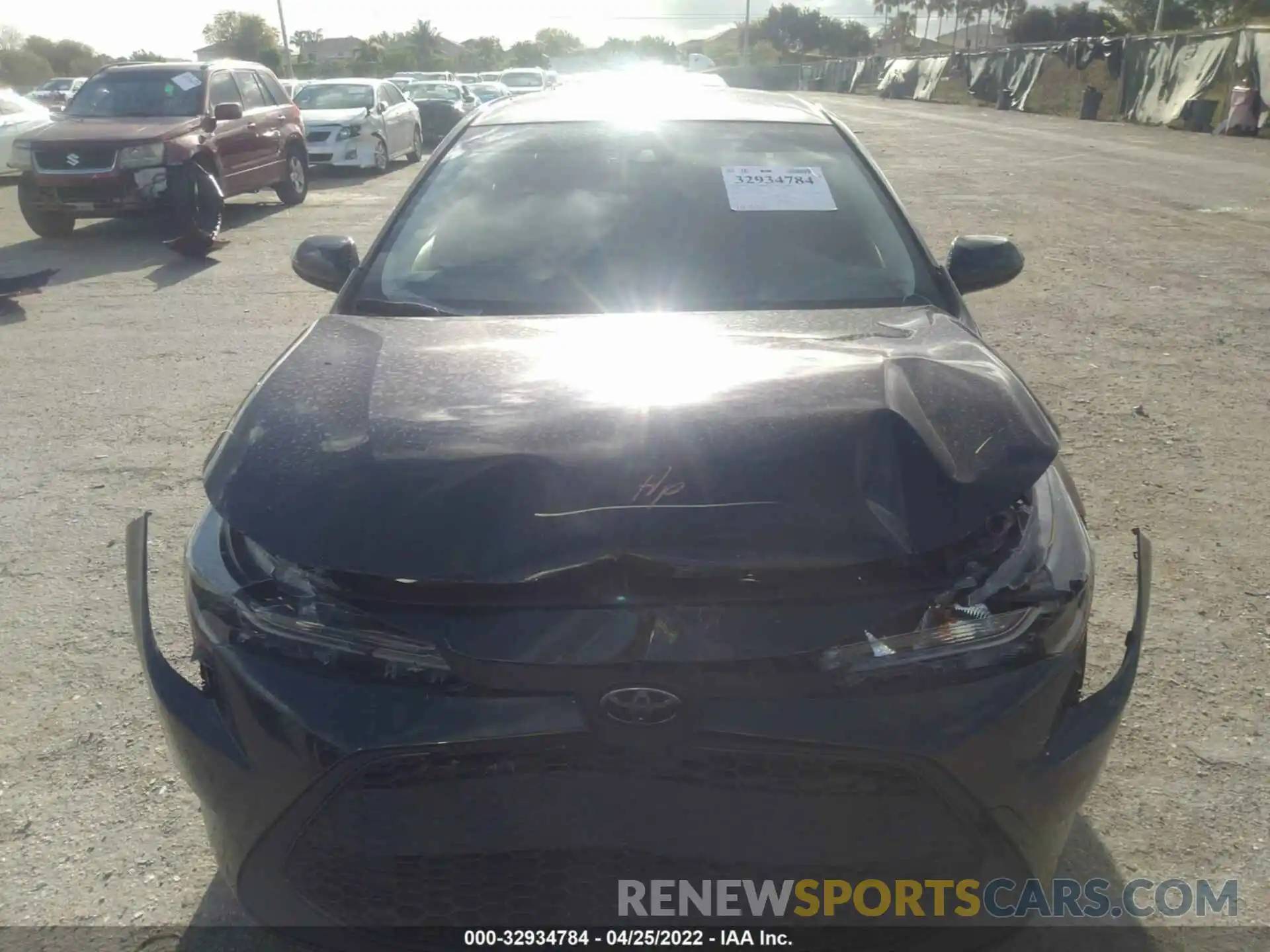 6 Photograph of a damaged car JTDEPMAE0MJ179448 TOYOTA COROLLA 2021