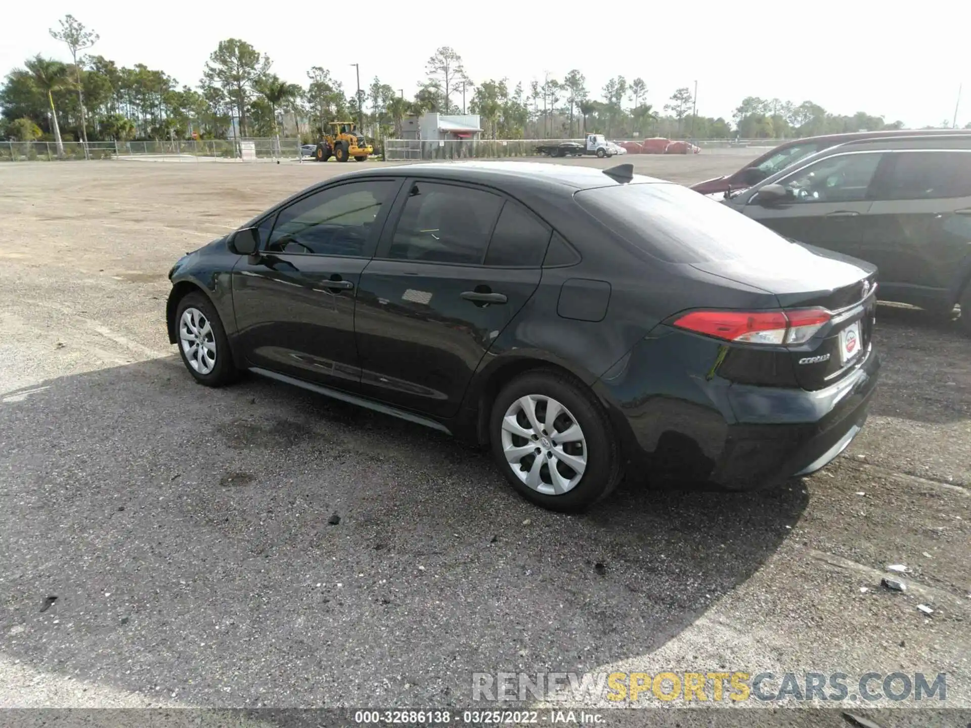 3 Photograph of a damaged car JTDEPMAE0MJ180017 TOYOTA COROLLA 2021