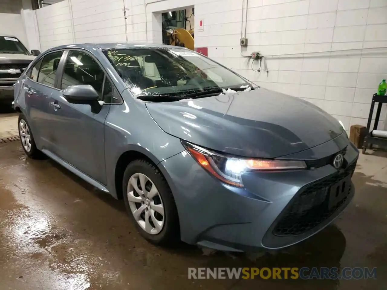 1 Photograph of a damaged car JTDEPMAE0MJ180891 TOYOTA COROLLA 2021