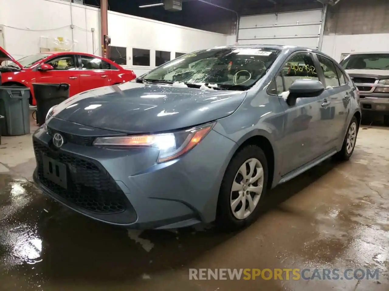 2 Photograph of a damaged car JTDEPMAE0MJ180891 TOYOTA COROLLA 2021