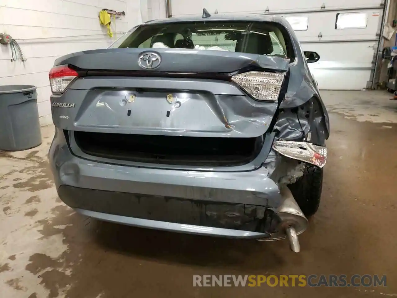 9 Photograph of a damaged car JTDEPMAE0MJ180891 TOYOTA COROLLA 2021