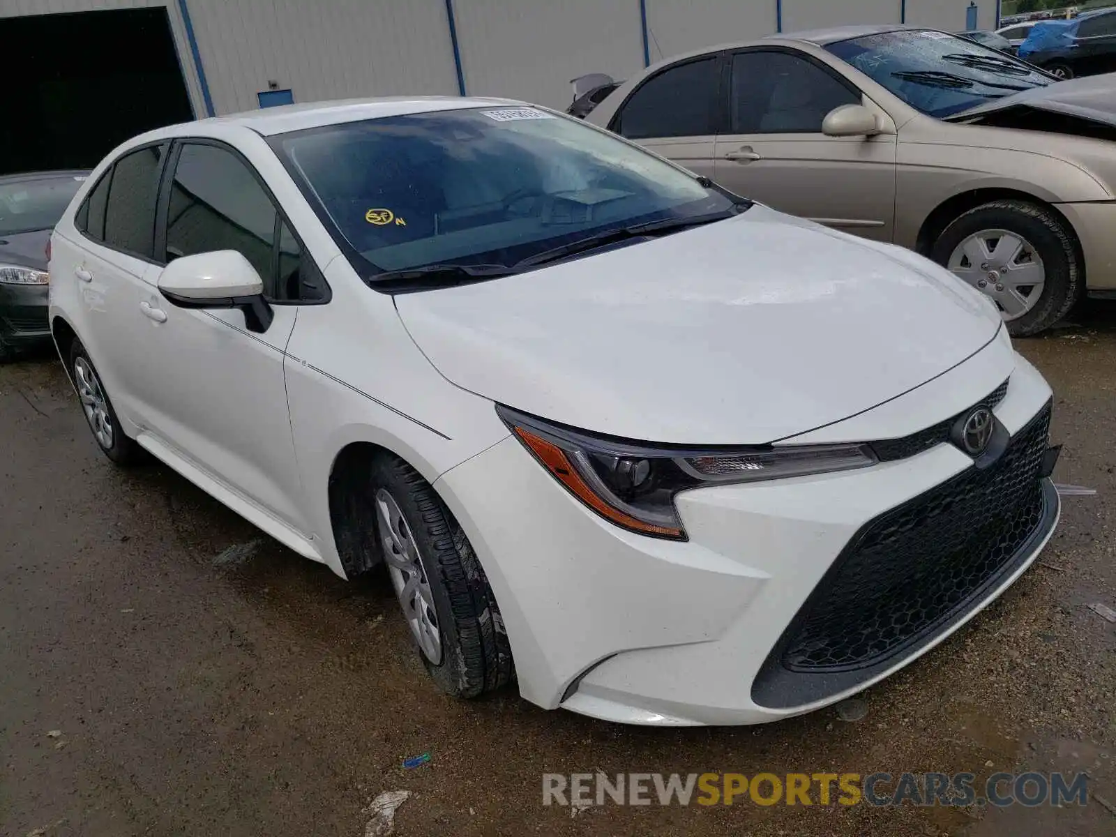 1 Photograph of a damaged car JTDEPMAE0MJ185234 TOYOTA COROLLA 2021