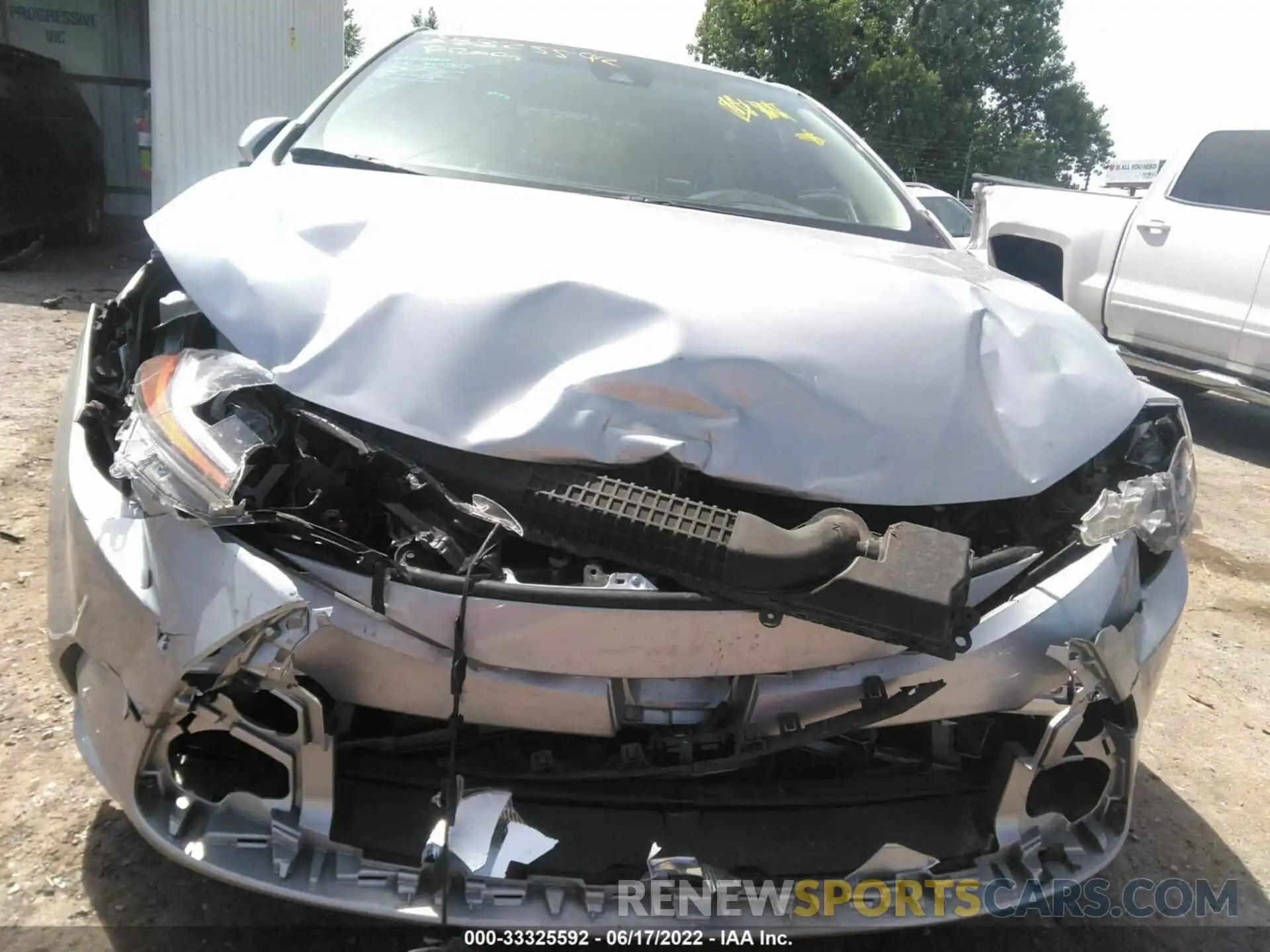 6 Photograph of a damaged car JTDEPMAE0MJ186092 TOYOTA COROLLA 2021