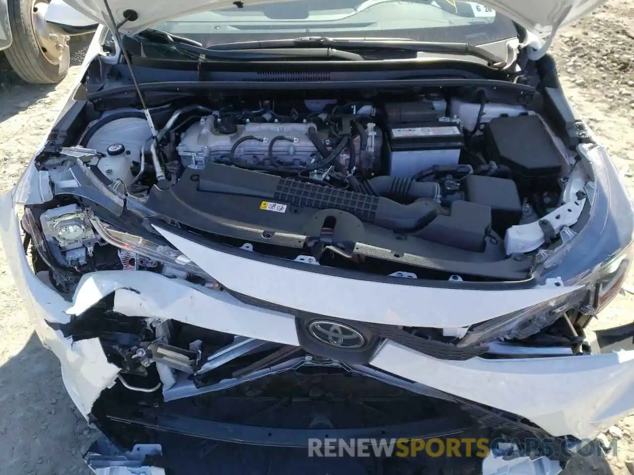 5 Photograph of a damaged car JTDEPMAE0MJ186626 TOYOTA COROLLA 2021