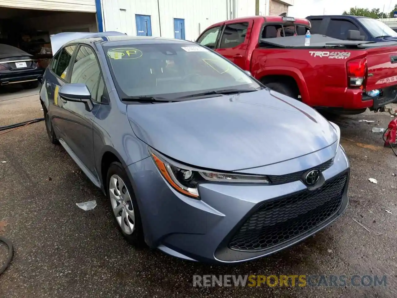 1 Photograph of a damaged car JTDEPMAE0MJ189767 TOYOTA COROLLA 2021