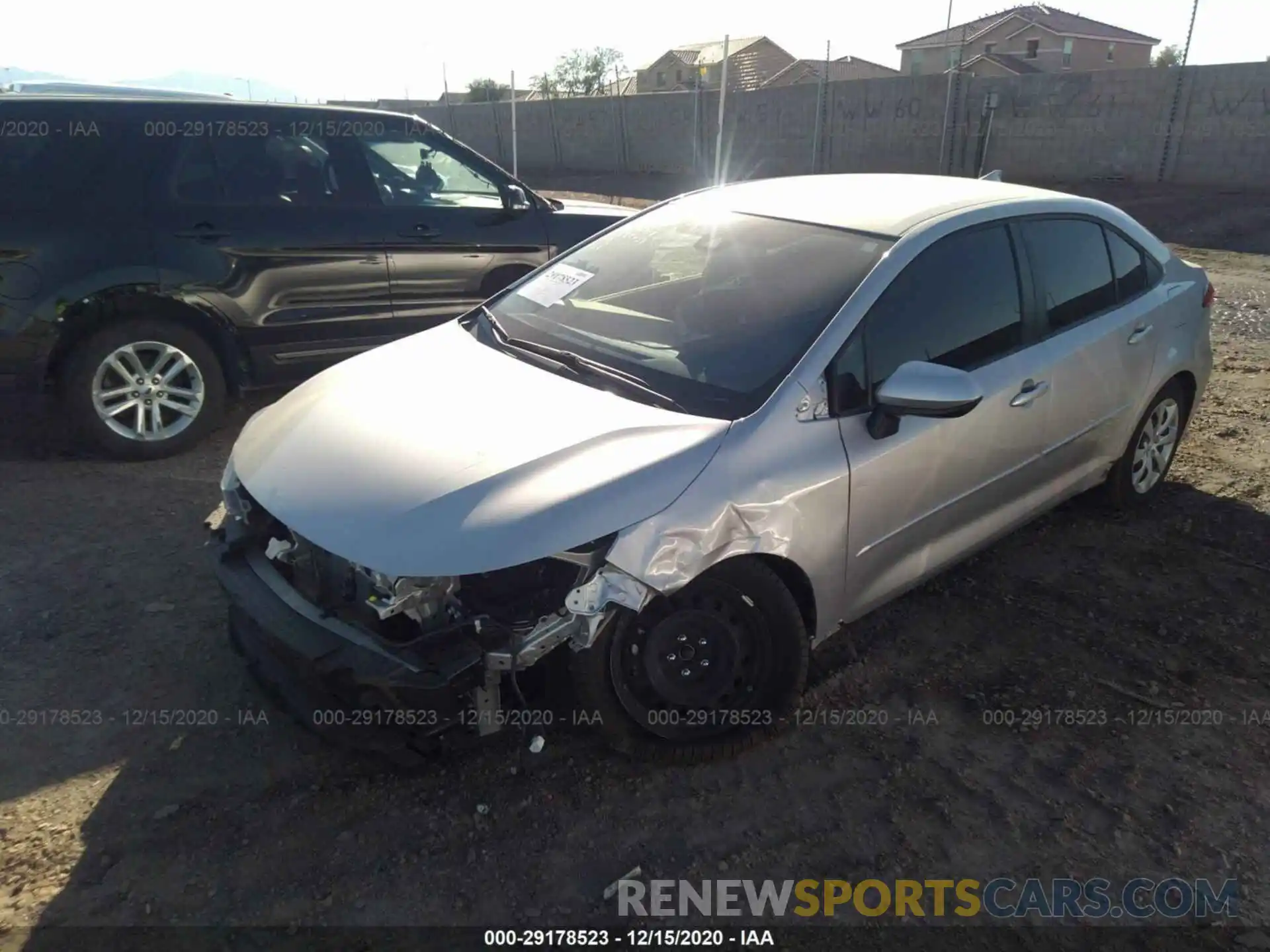 6 Photograph of a damaged car JTDEPMAE1MJ117458 TOYOTA COROLLA 2021