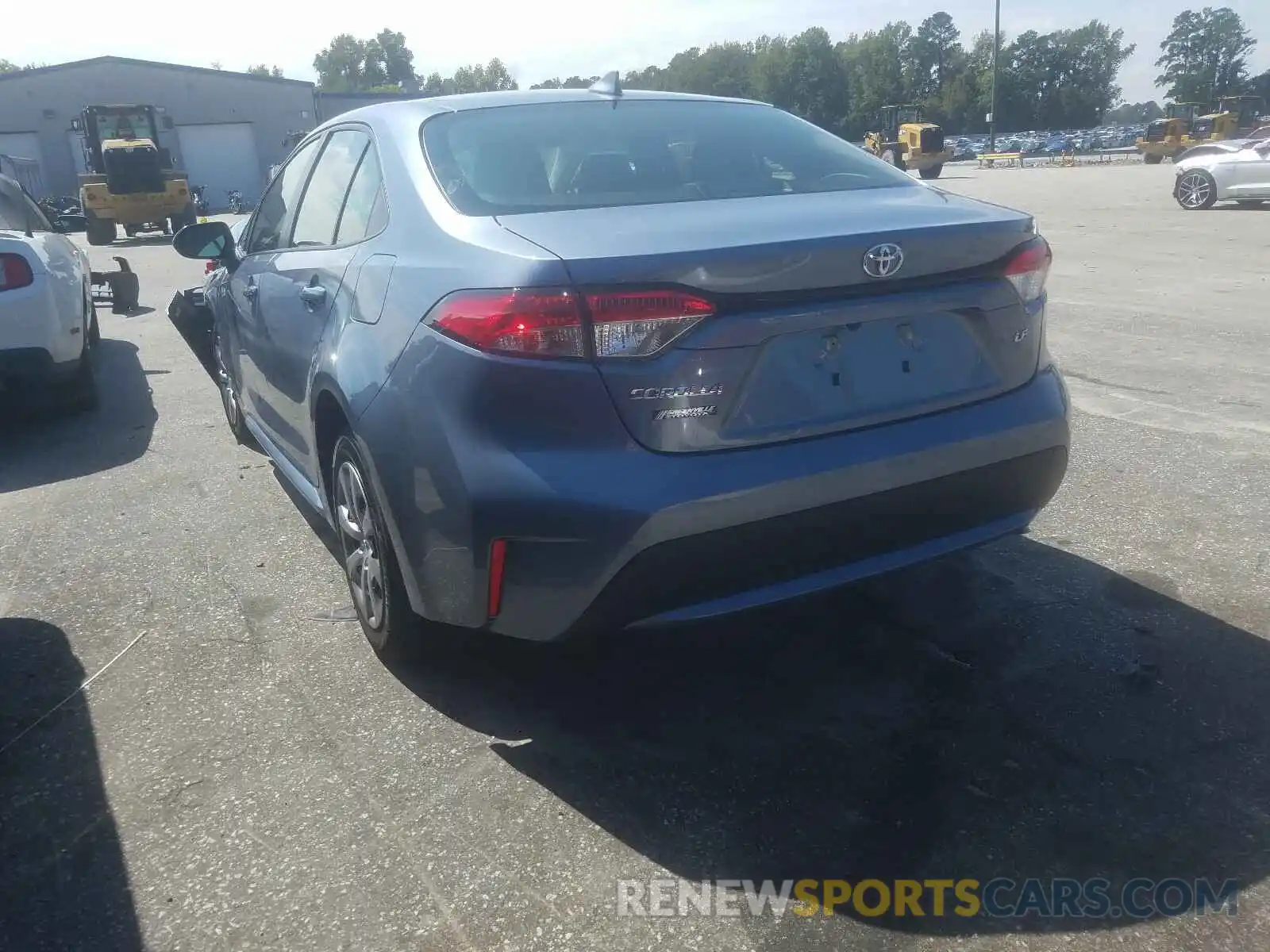 3 Photograph of a damaged car JTDEPMAE1MJ118495 TOYOTA COROLLA 2021